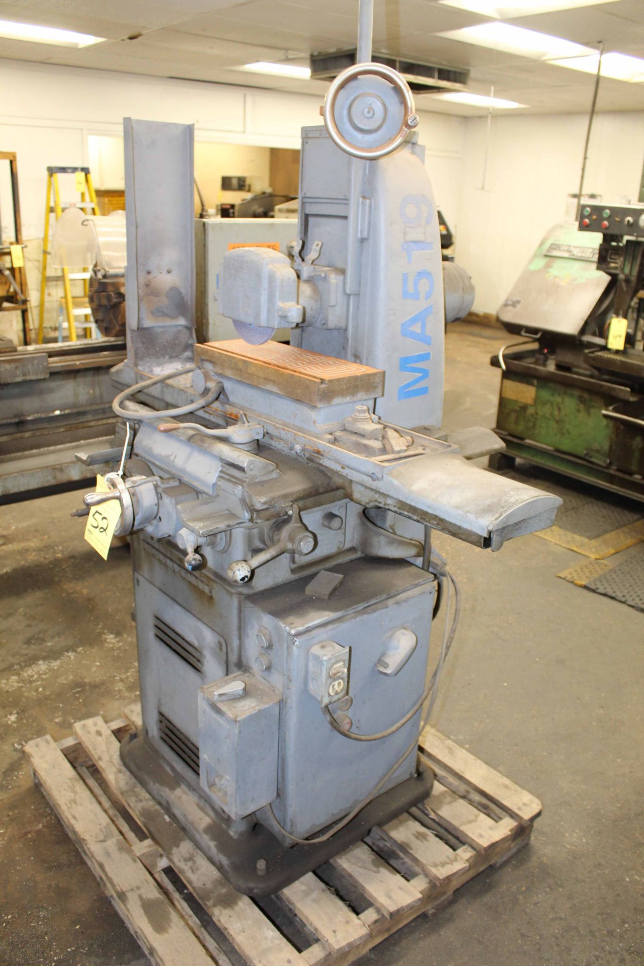 SURFACE GRINDER, BROWN & SHARPE, 6” x 17” electromagnetic chuck, S/N 528-2-1208 - Image 2 of 3