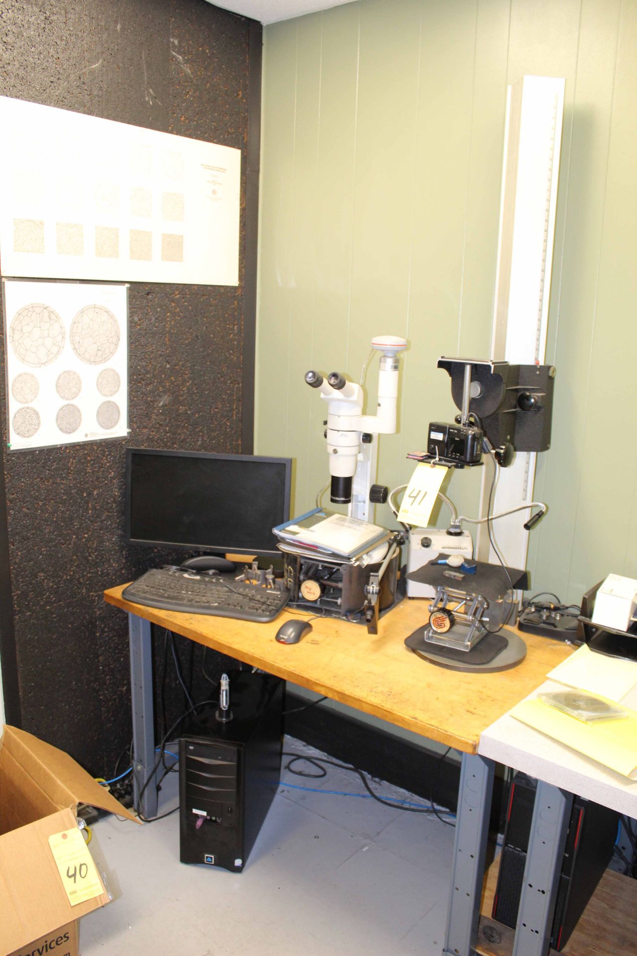 MICROSCOPIC IMAGING CENTER, CUSTOM, consisting of: Nikon Mdl. SMZ1000 microscope w/Nikon Mdl. - Image 4 of 4