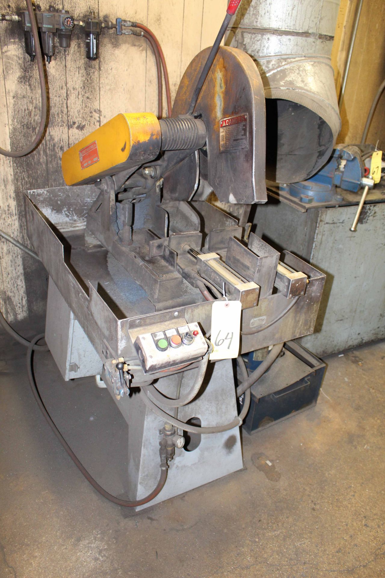 CUT-OFF SAW, EVERETT INDUSTRIES MDL. 1416, 2,100 RPM, S/N 06-5237