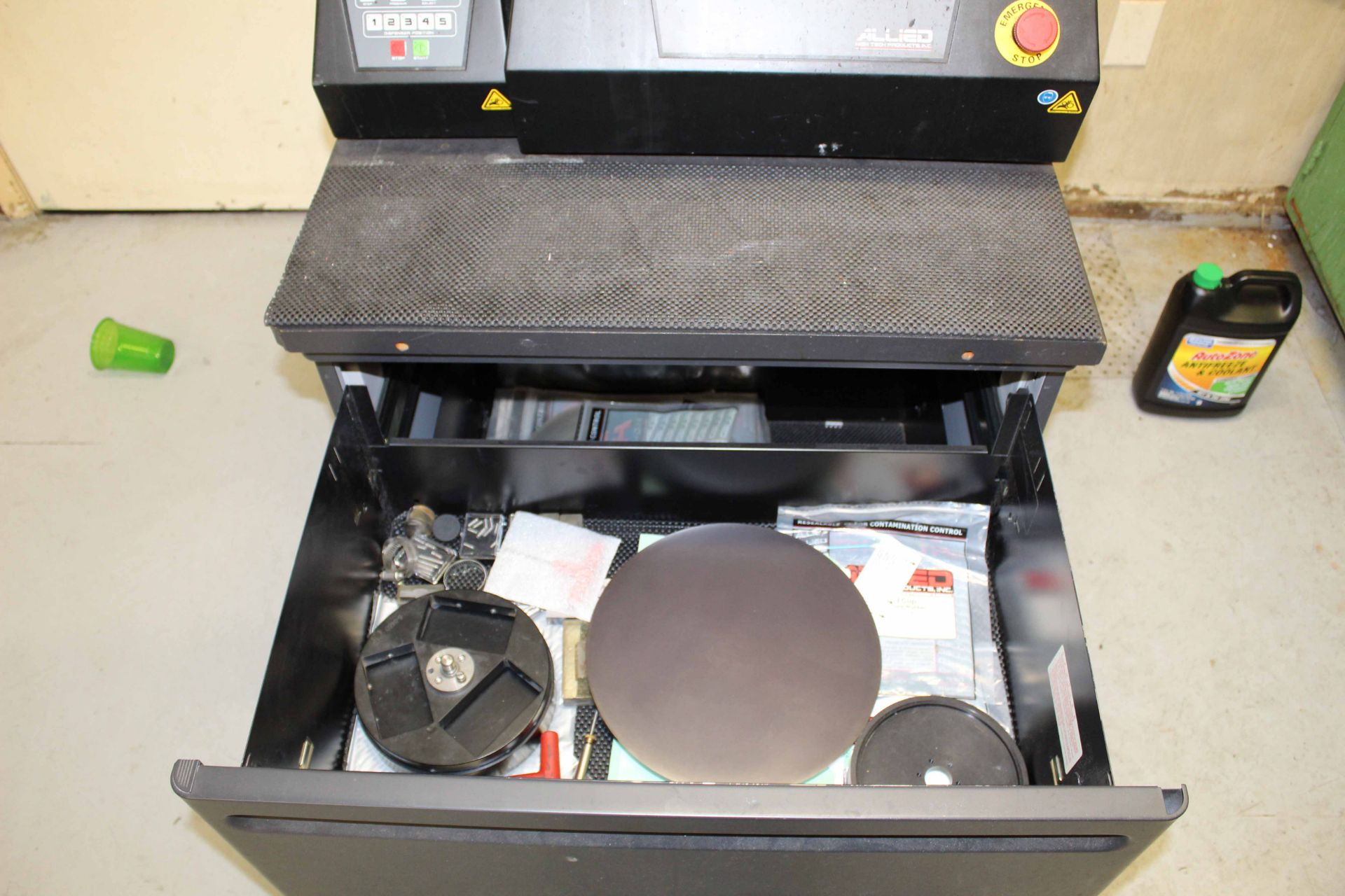 GRINDING/POLISHING SYSTEM, ALLIED HIGH TECH PRODUCTS MDL. MetPrep4 PH-6, spds: 0-150 RPM, Allied - Image 3 of 5