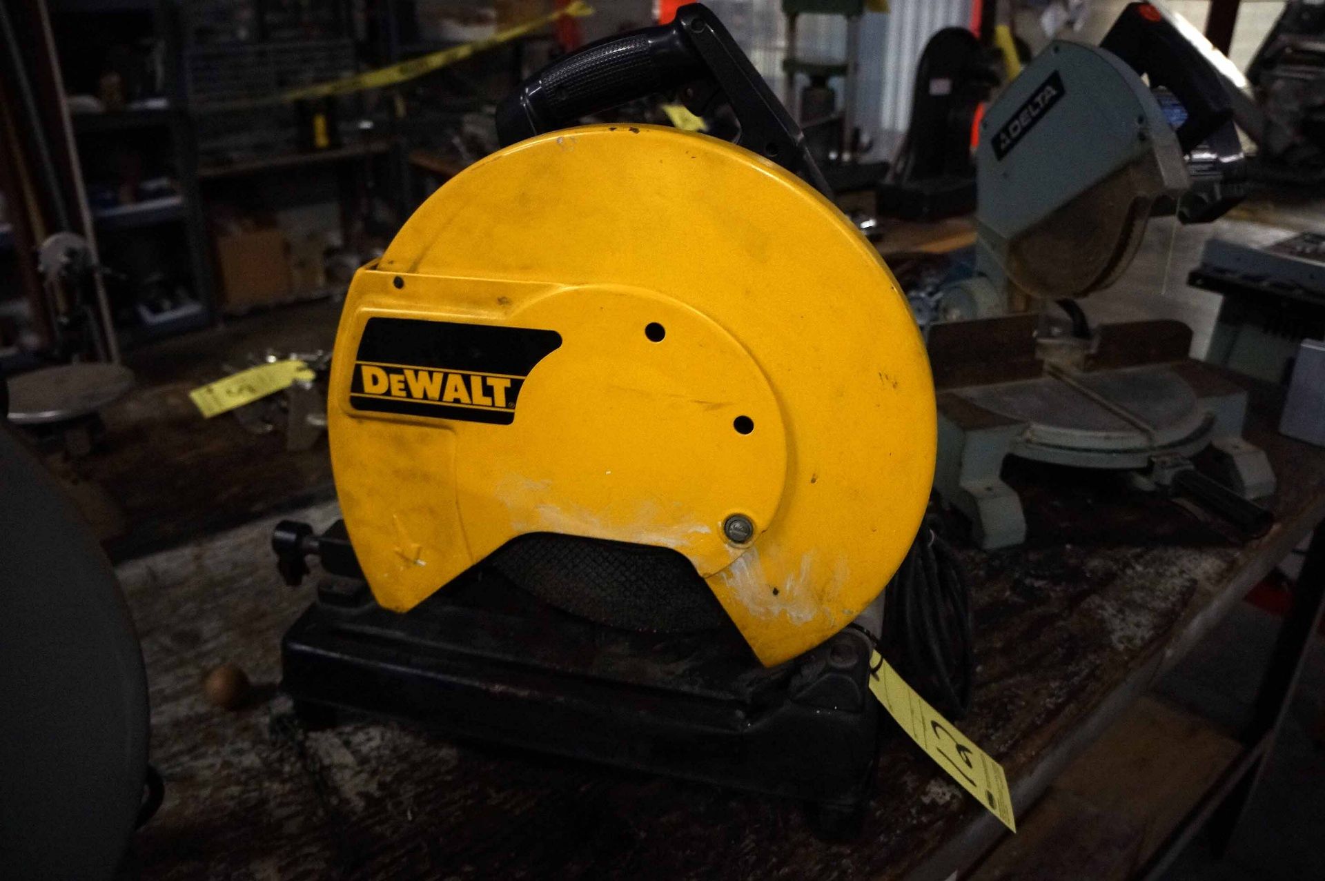 ABRASIVE CUT-OFF SAW, DELTA 14" MDL. DW870 - Image 2 of 2