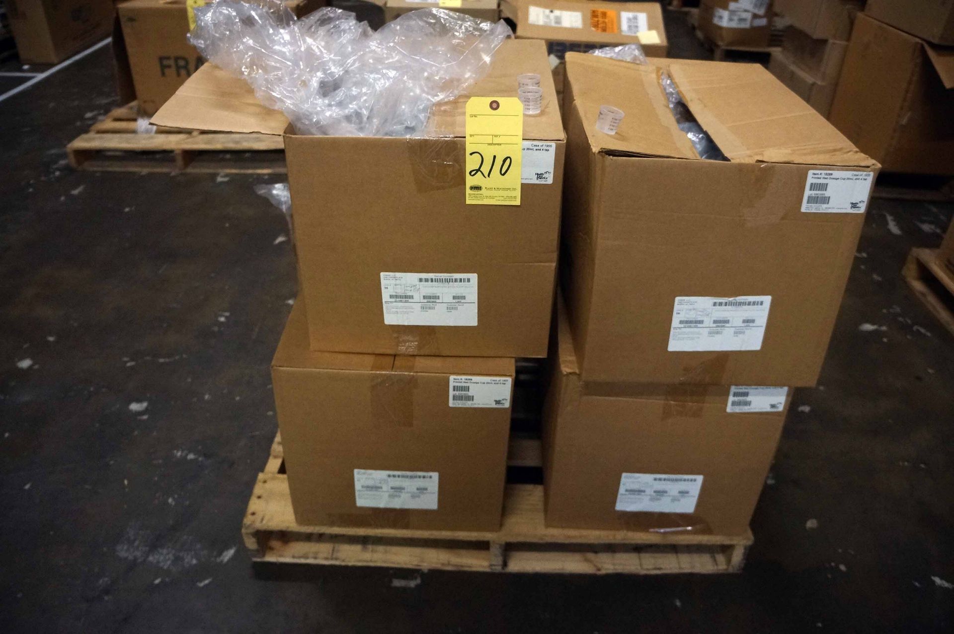 LOT CONSISTING OF: plastic tubes, bottles, spray nozzles, etc. (on eight pallets) - Image 2 of 20