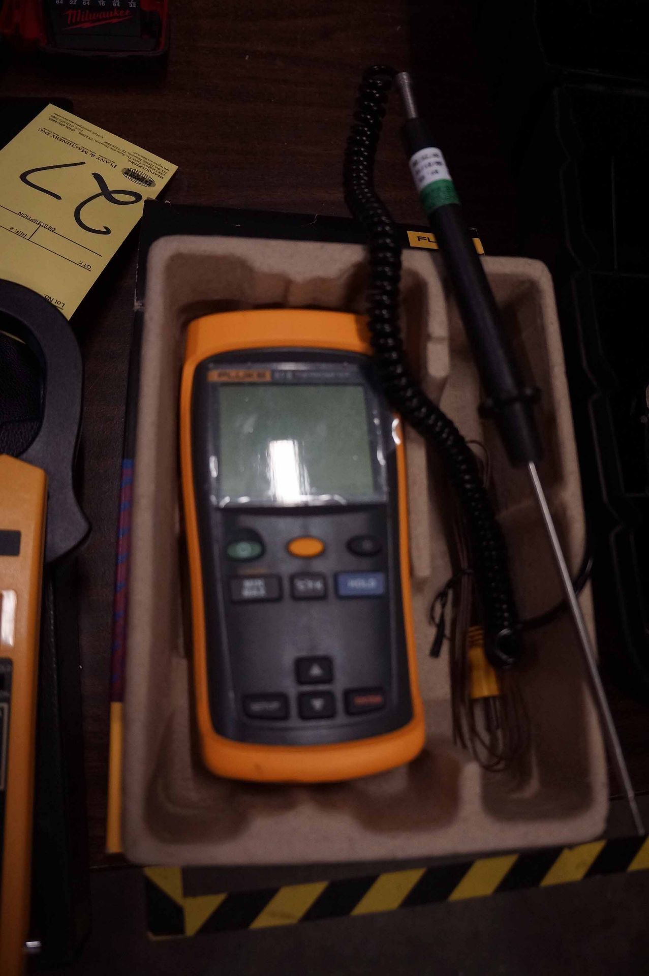 LOT CONSISTING OF: BK Precision 350A clampmeter & Fluke Thermometer 51 thermocouple - Image 3 of 3