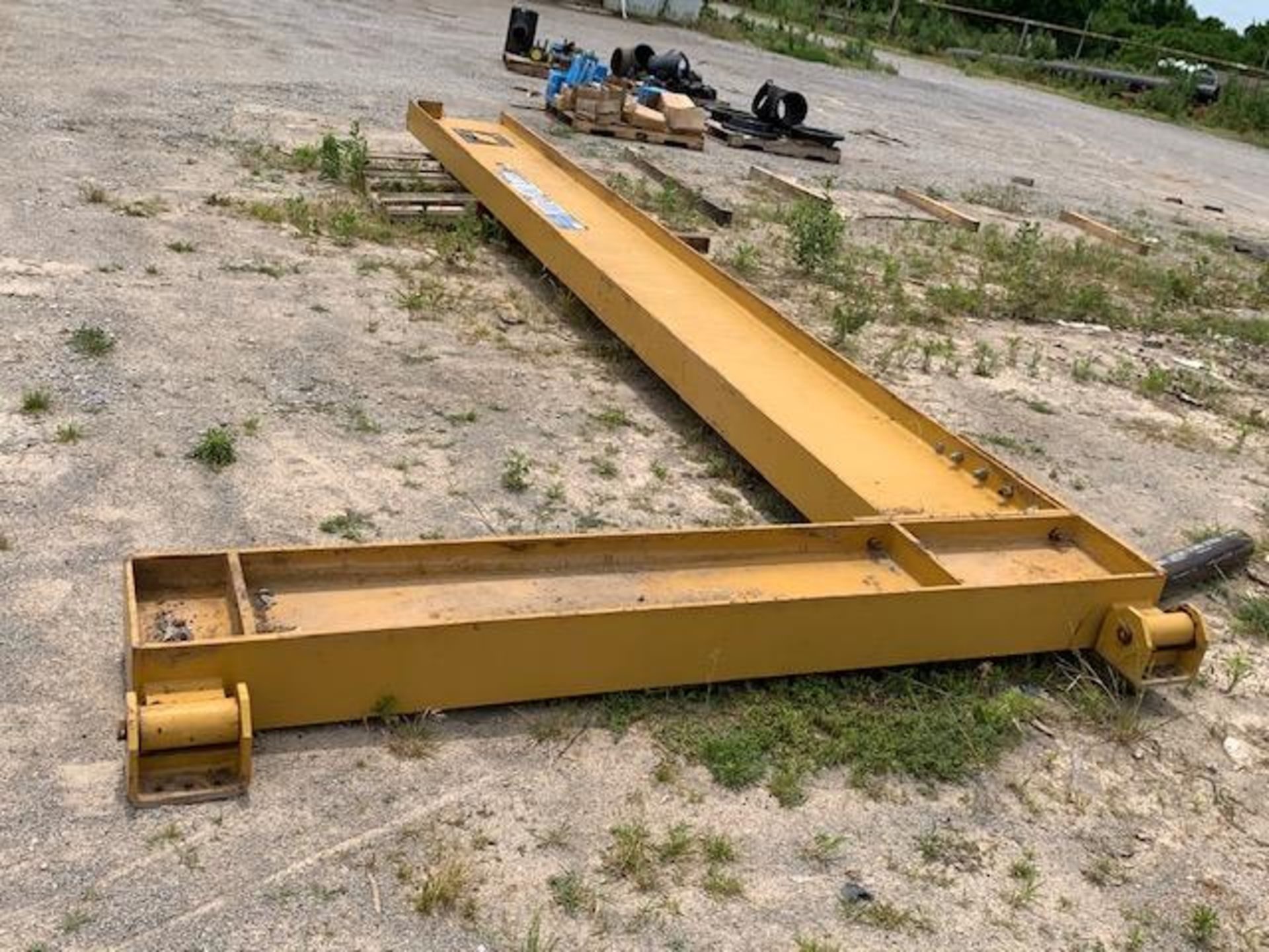 JIB CRANE, 2 T. CAP., WITH HOIST, 20' wall mounted Contrx Crane, ACE adavantage 200-20 hoist (