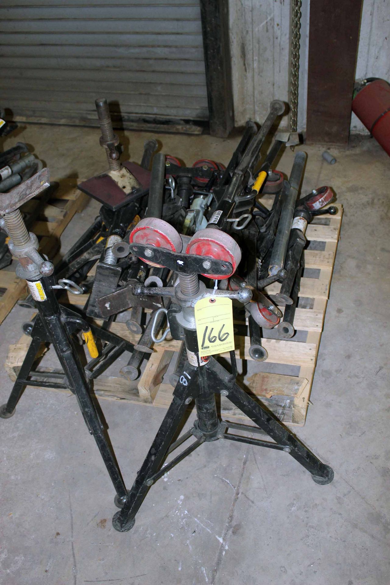 LOT OF PIPE JACKS (on one pallet)