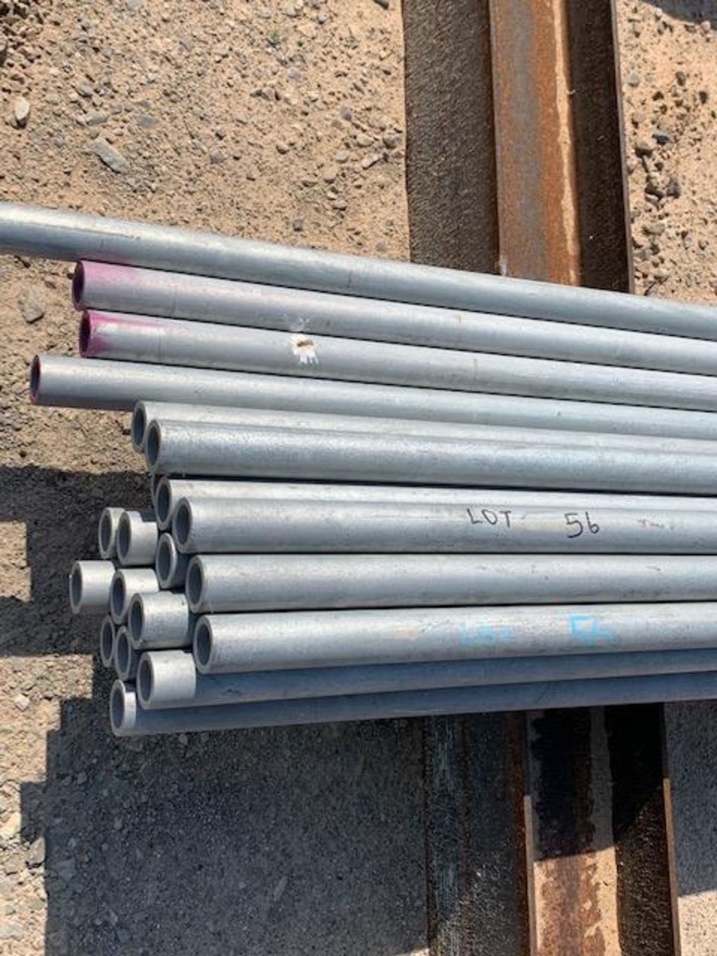 LOT CONSISTING OF: (APPROX. 2400 INCHES) PIPE,SEAMLESS,1",S80/XH,SA-106-B,ASME B36.10,GALVA (LOADING