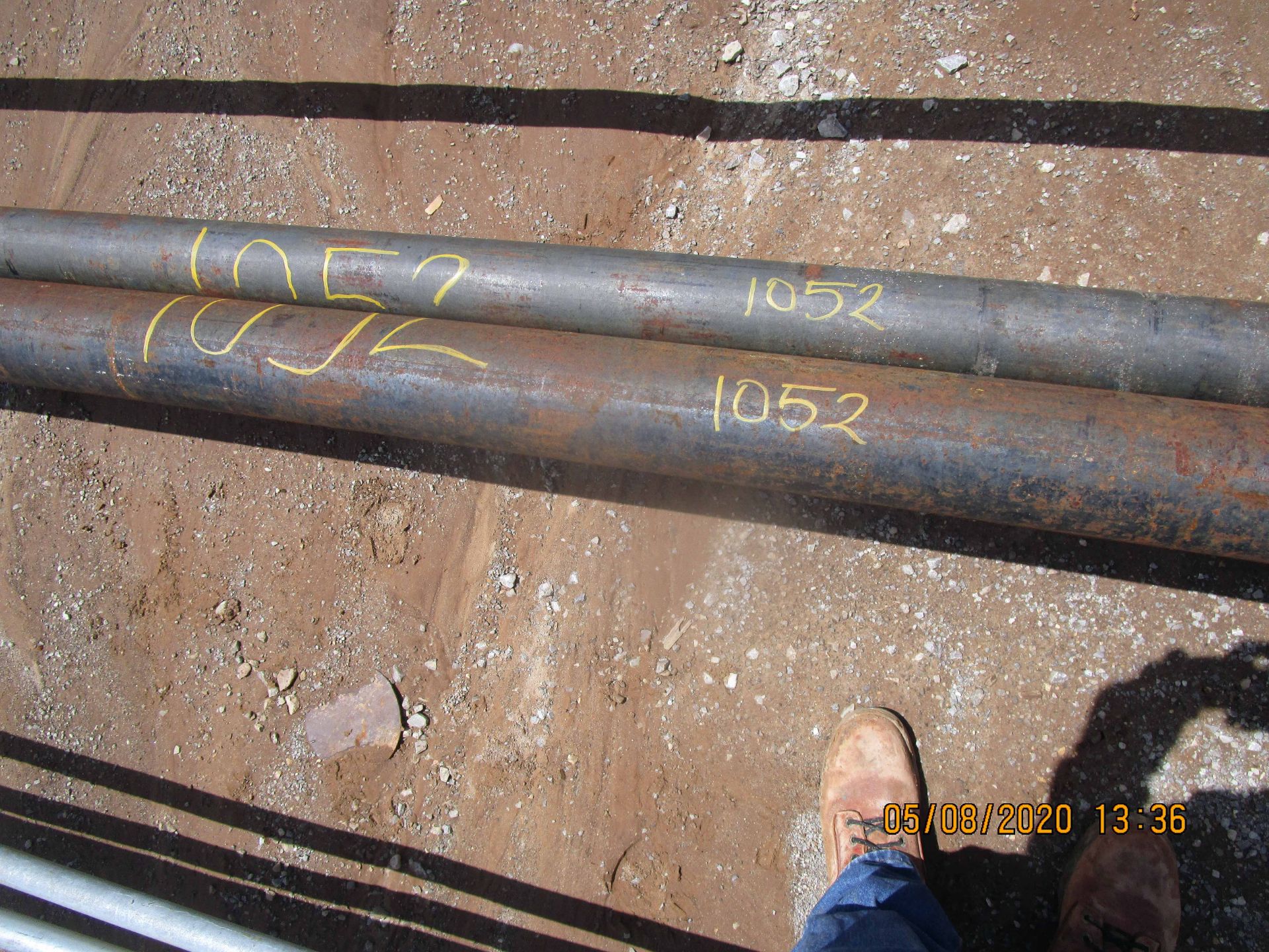 LOT CONSISTING OF: (APPROX. 318.2 INCHES) PIPE,SEAMLESS,4",S160,SA-106-B,ASME B36.10; (APPROX. 93