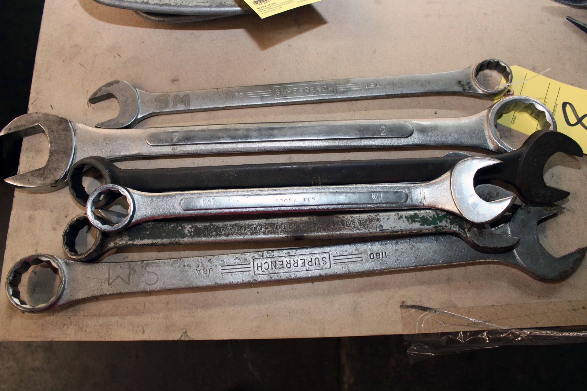 LOT OF WRENCHES: box & open end