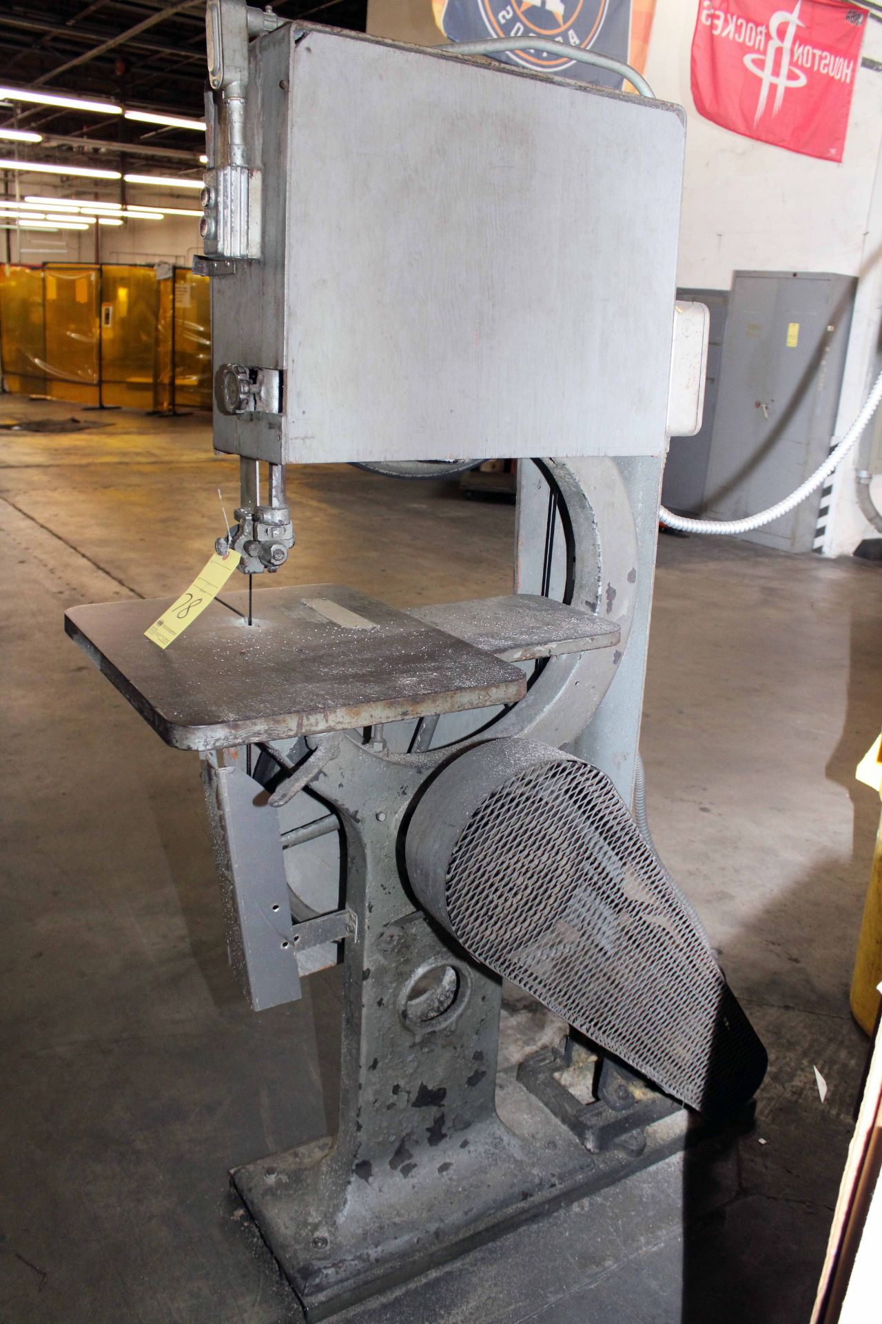 VERTICAL BANDSAW, 18" x 22" table, 3/8" x 10-1/2' blade - Image 2 of 3