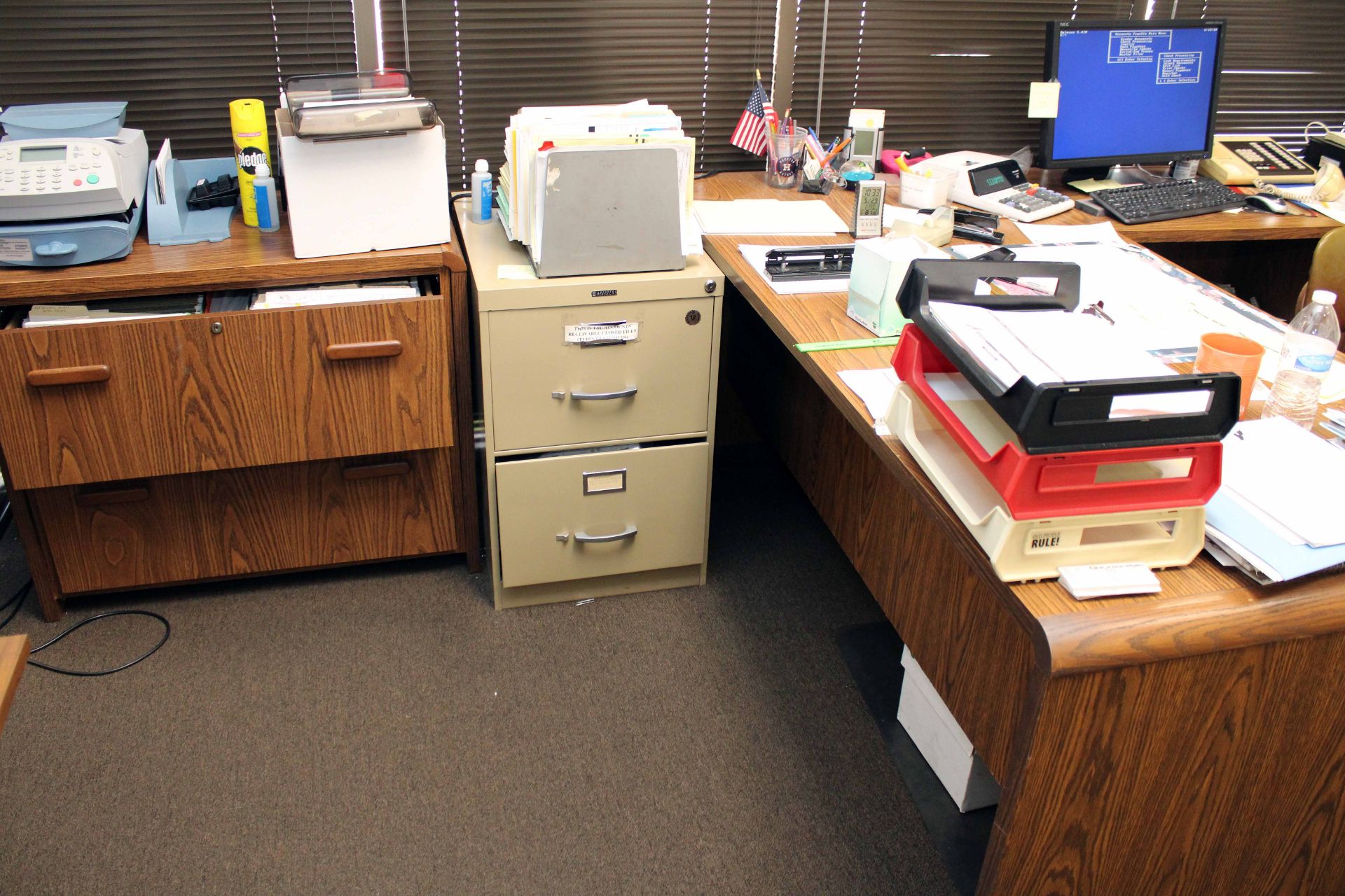 LOT OF FURNITURE IN OFFICE (electronics not included) - Image 4 of 4