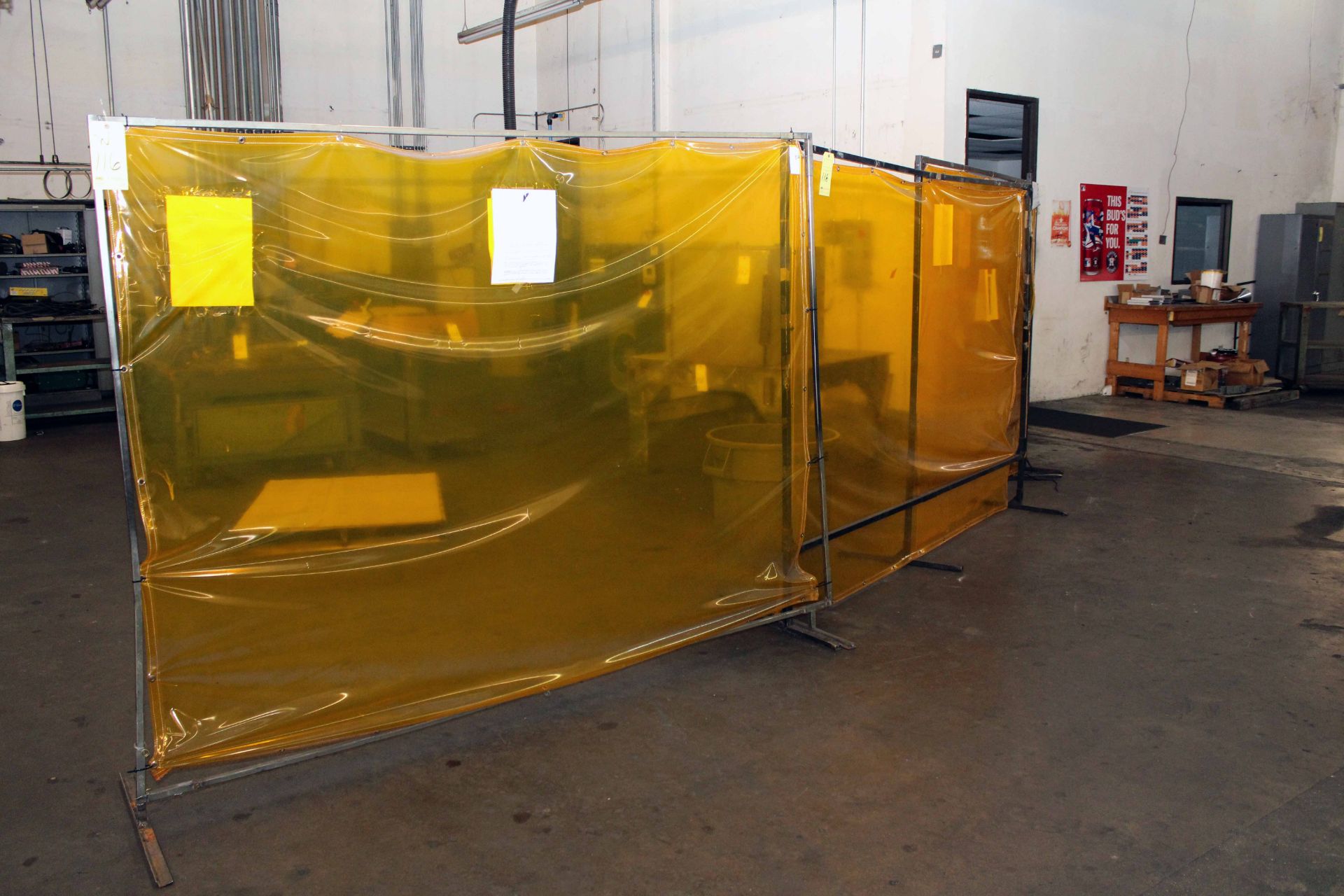 LOT OF WELDING SCREENS (11)