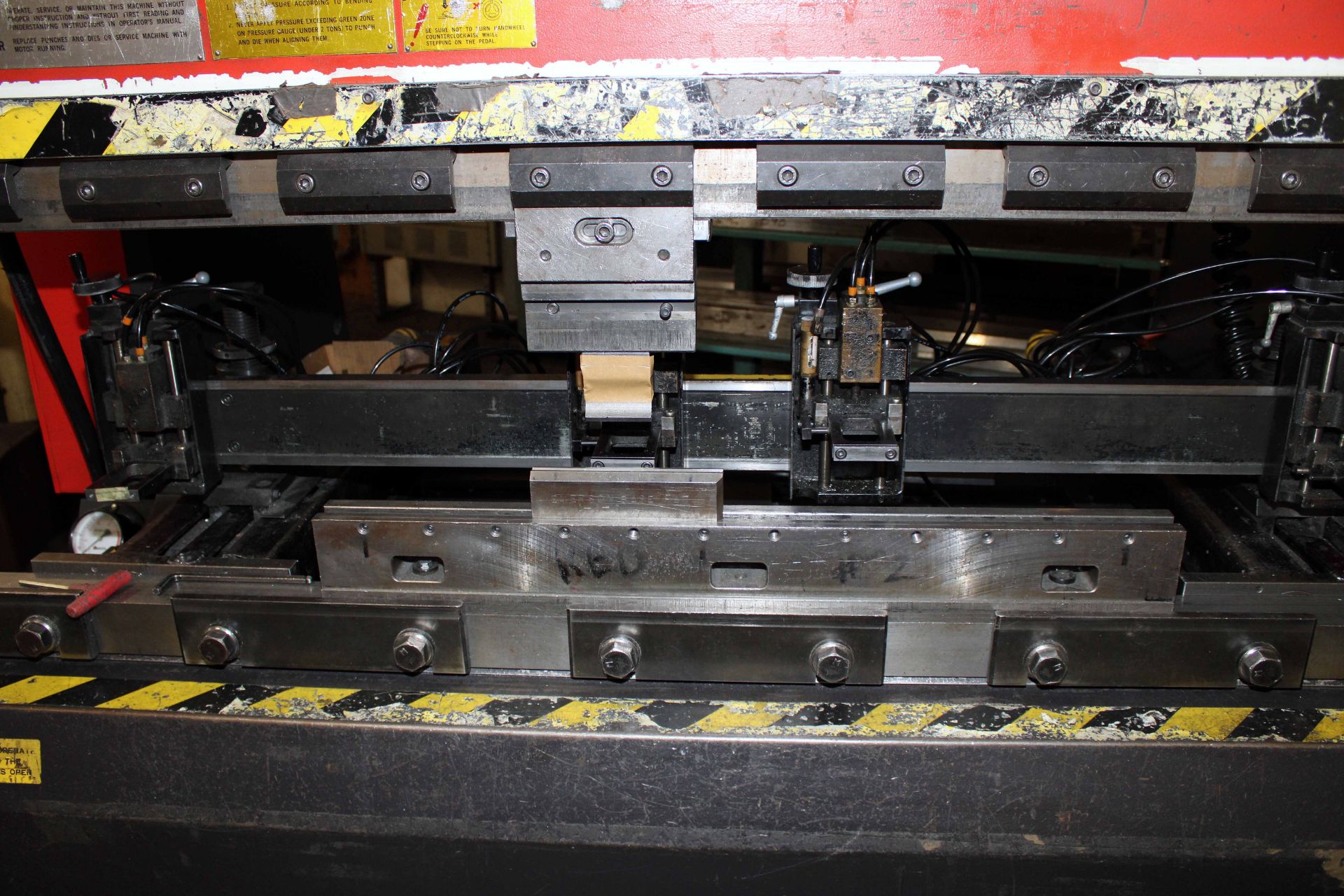 CNC PRESSBRAKE, AMADA 50 T. CAP. MDL. RG-50, NC9-EXII CNC control, 78.8" bed, S/N 507421 - Image 5 of 9