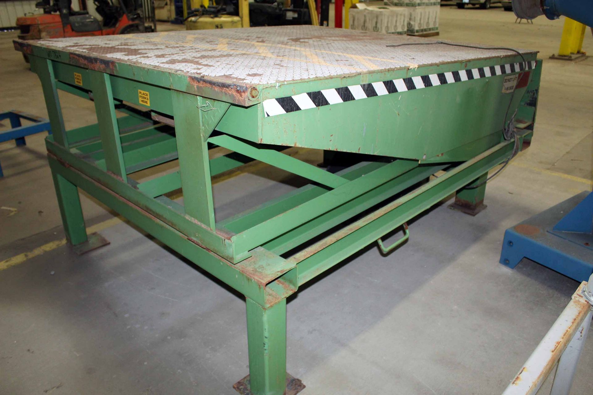 HYDRAULIC DOCK LEVELER, KELLY ATLANTIC LIMITED MDL. AHS668-DC, 60,000 lb. cap., S/N 31633 - Image 3 of 3