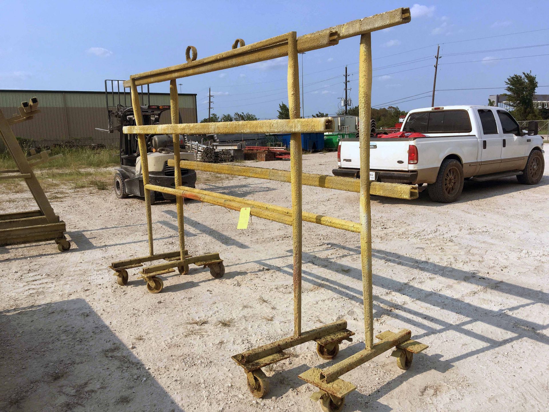 ROLLING PAINT RACK, SHOP MADE (Location 1: FlexDecks, Inc., 14325 West Hardy Road, Houston, TX