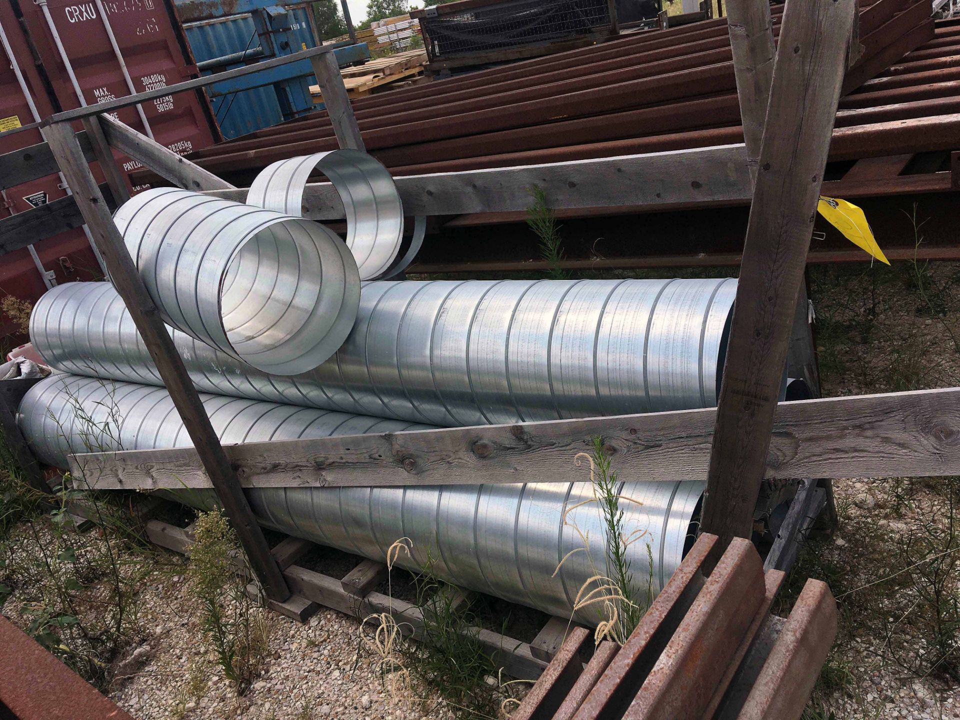 LOT OF EXHAUST VENT DUCT, 18” (Location 1: FlexDecks, Inc., 14325 West Hardy Road, Houston, TX