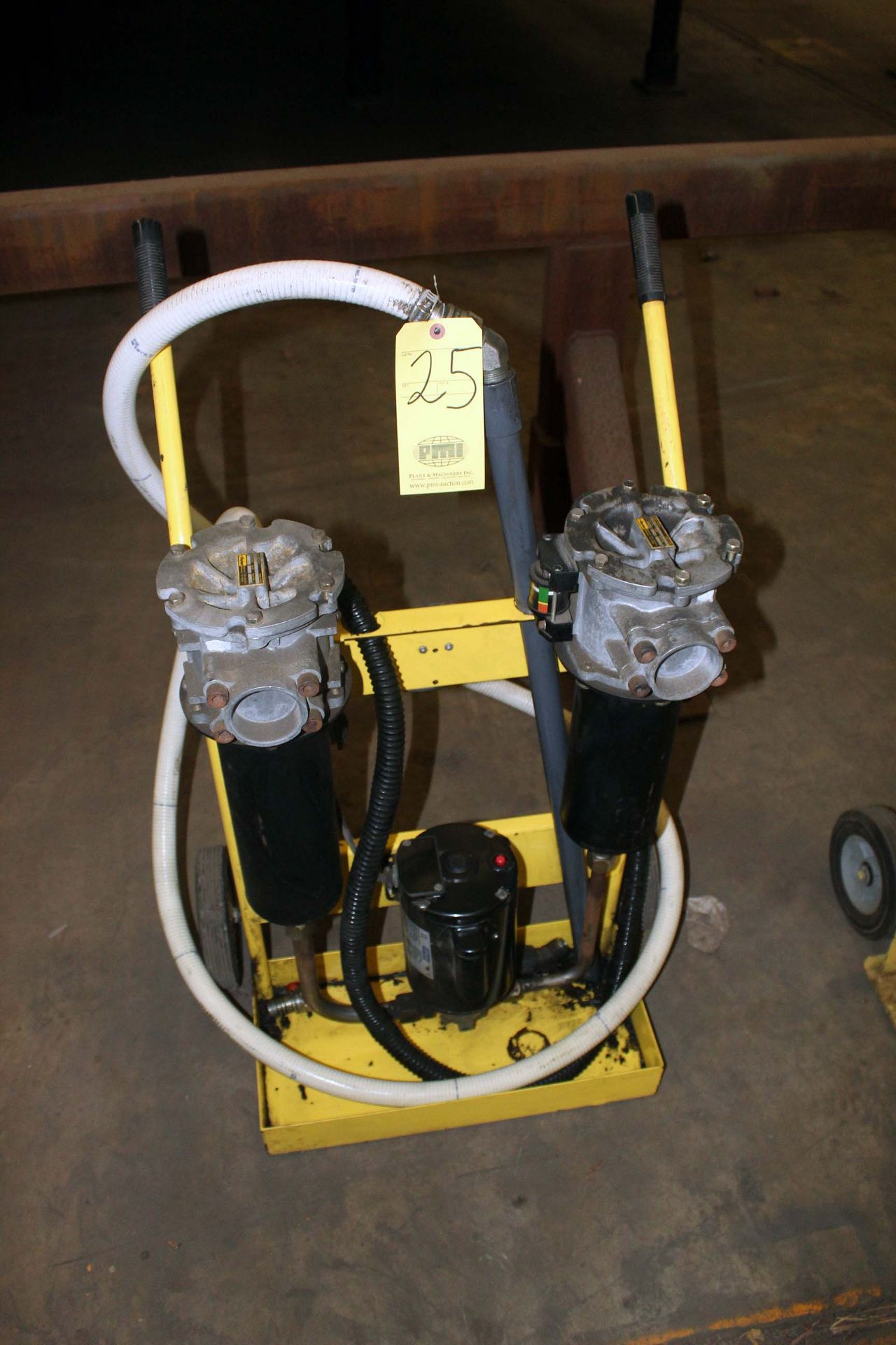 PORTABLE HYDRAULIC FILTER CART, PARKER