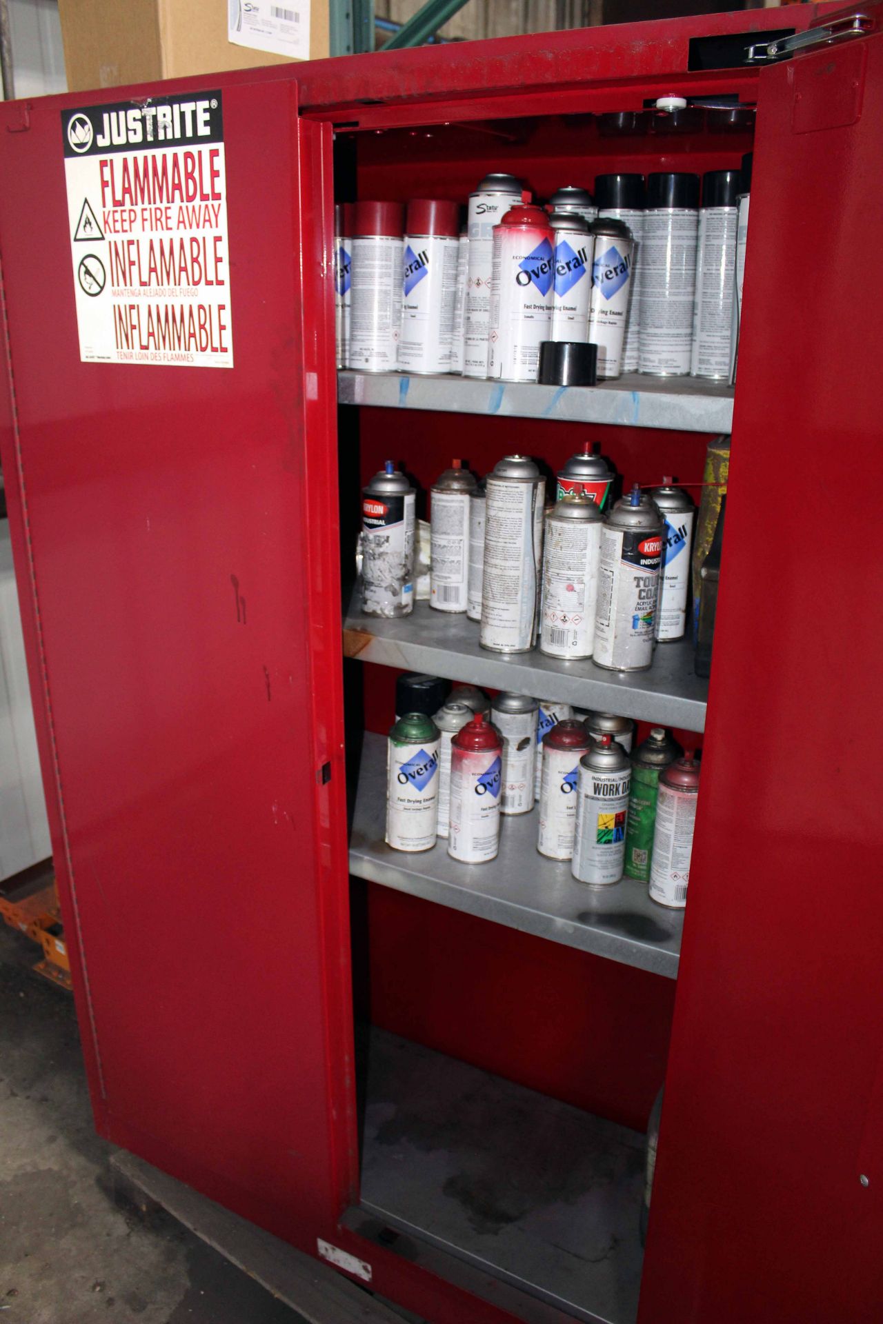 FLAMMABLE MATERIAL STORAGE CABINET - Image 2 of 2