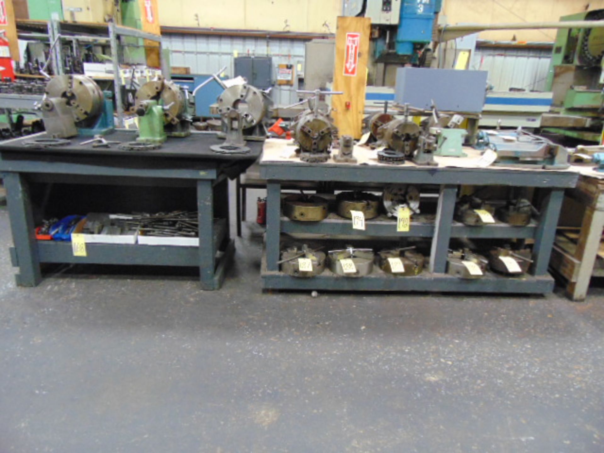 LOT OF WORK BENCHES (10), assorted (Note: cannot be removed until empty) - Image 2 of 6