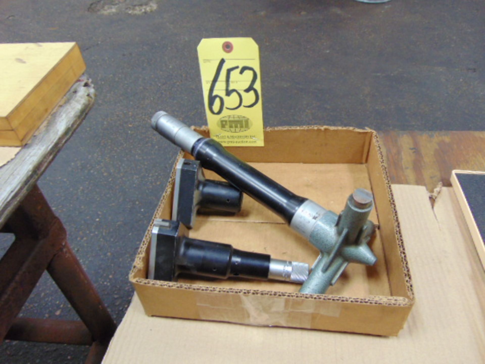 LOT OF HOLE MICROMETERS (3), (in one box)