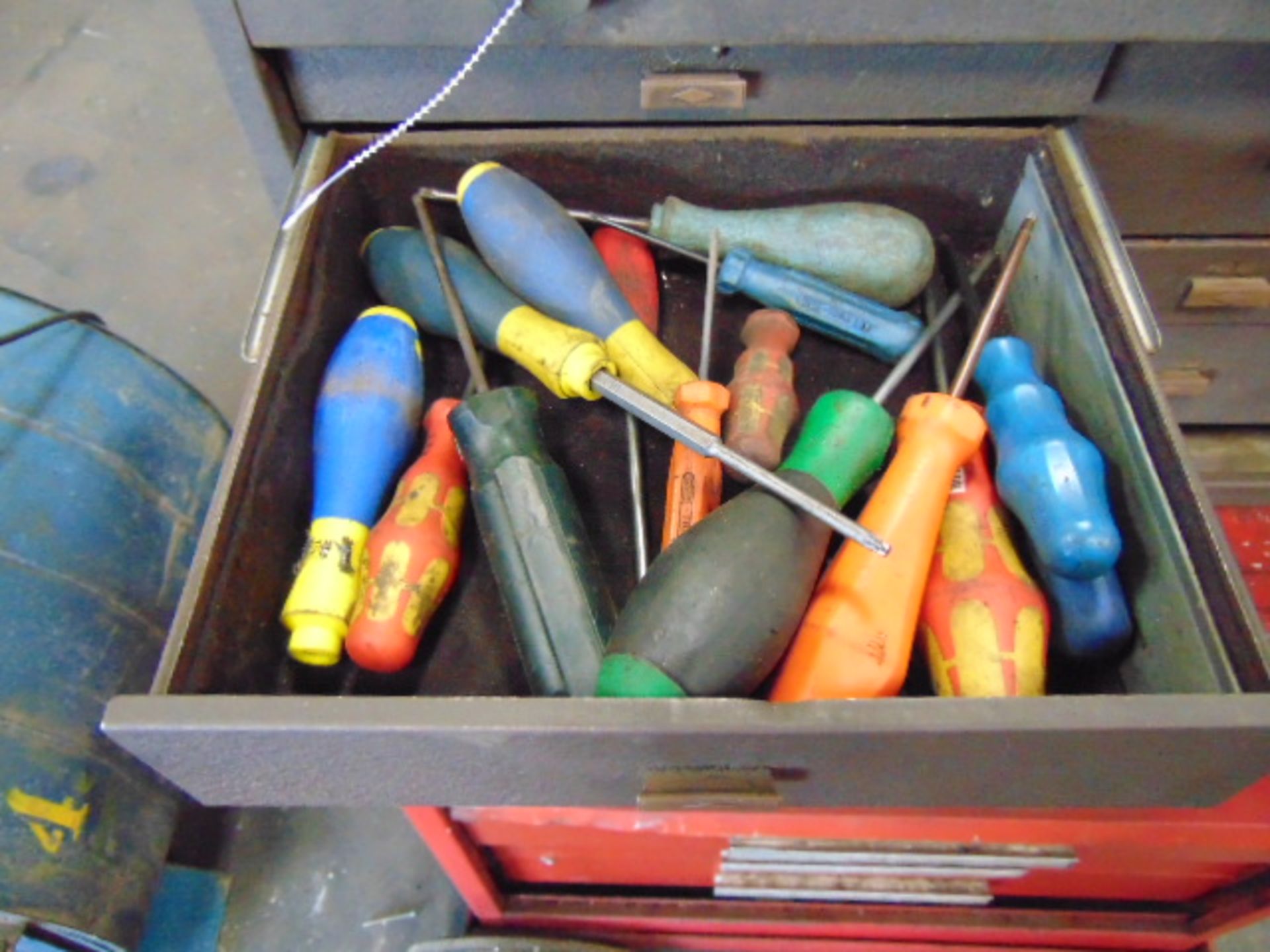 PORTABLE TOOL BOX, w/tools - Image 5 of 13