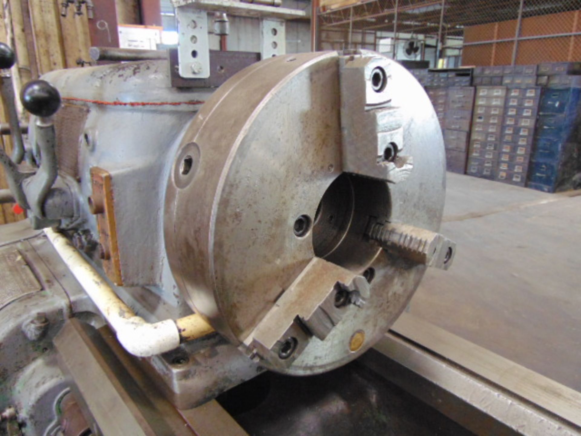 ENGINE LATHE, AXELSON SIZE 2516, 25” max. swing, 120” centers, spdl. spds: 9.5-961 RPM, 2-1/2” spdl. - Image 5 of 10