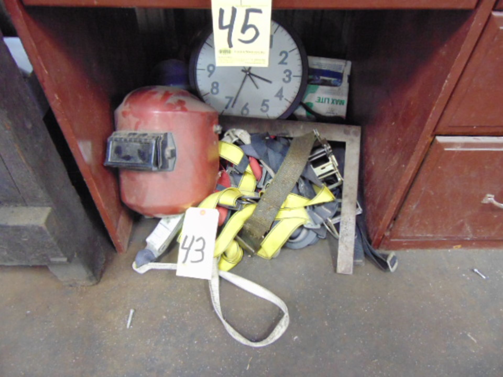 LOT OF HAND TOOLS & MISC., assorted (under six benches) - Image 3 of 6