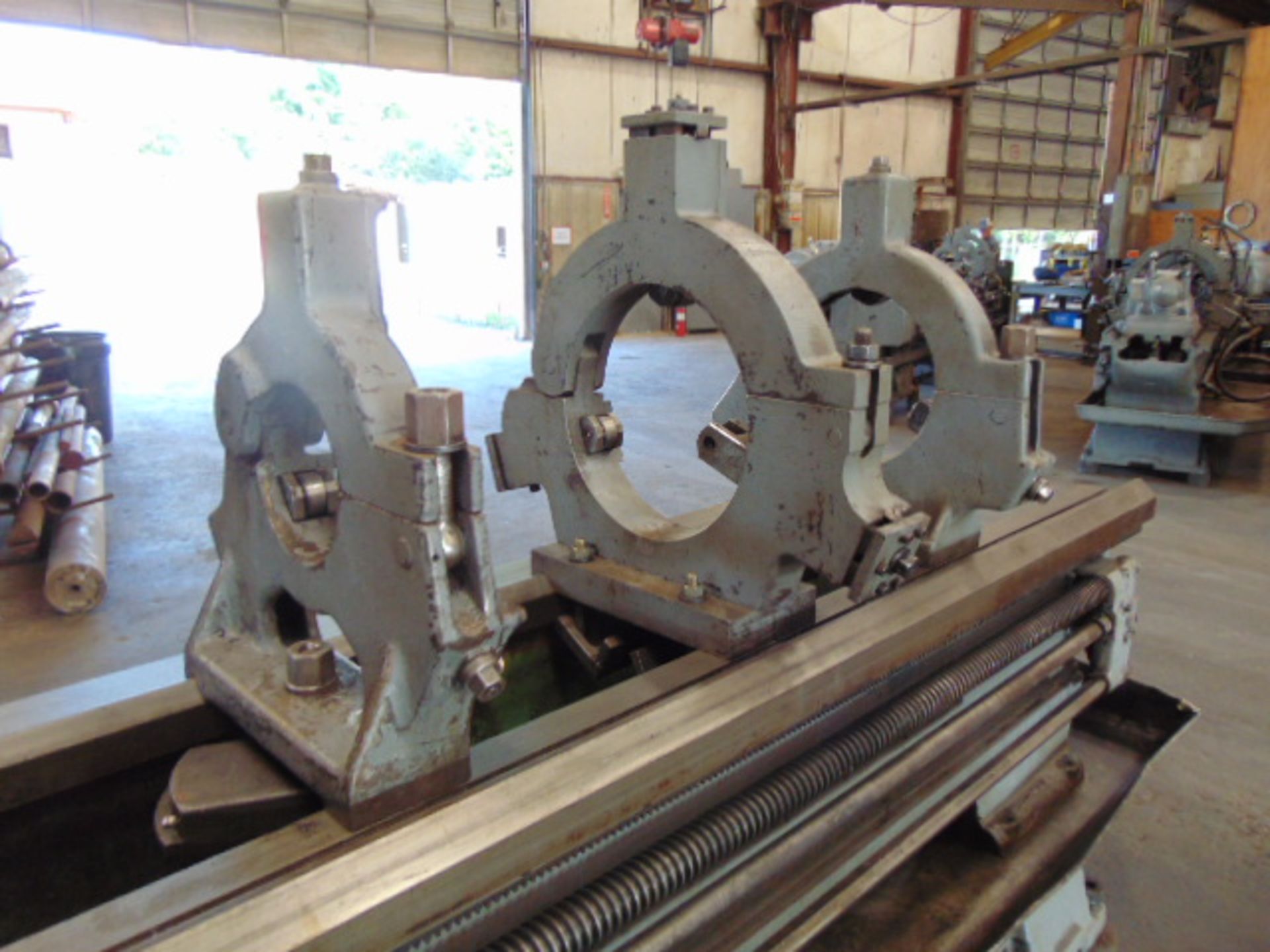 ENGINE LATHE, AXELSON SIZE 2516, 25” max. swing, 120” centers, spdl. spds: 9.5-961 RPM, 2-1/2” spdl. - Image 8 of 10
