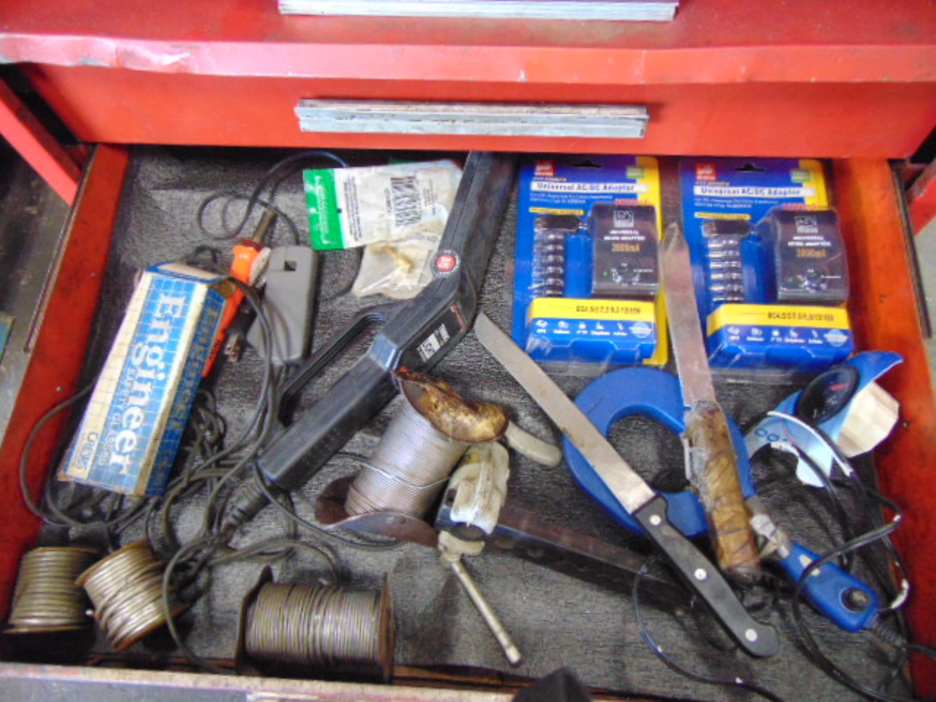 PORTABLE TOOL BOX, w/tools - Image 12 of 13