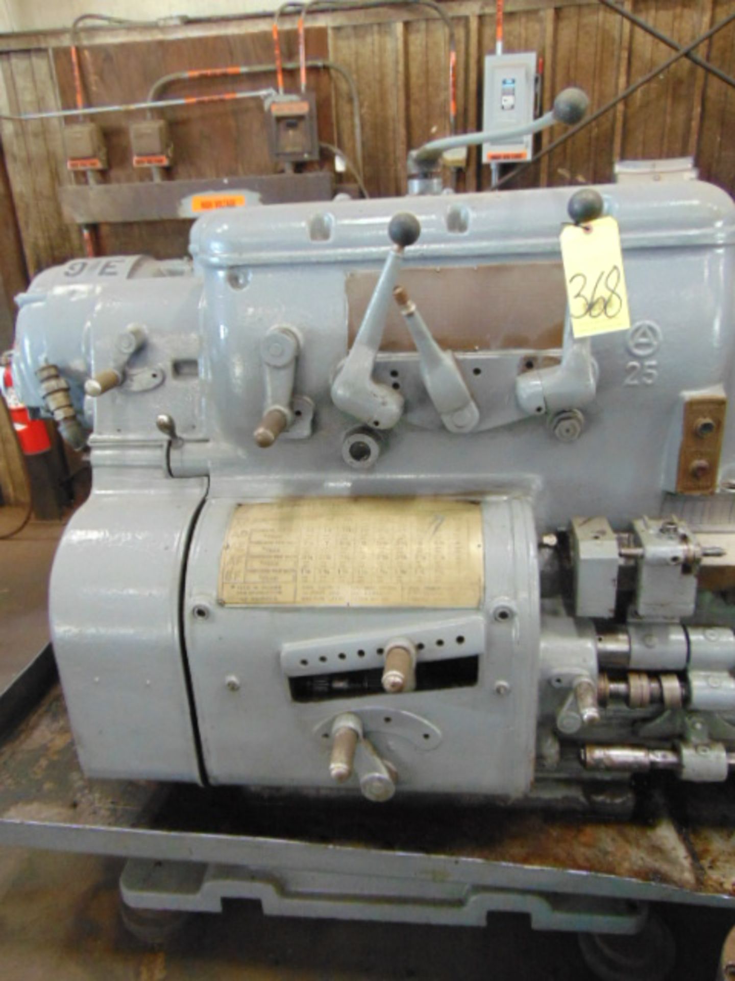 ENGINE LATHE, AXELSON 24” X 120”, 28-3/4” max. swing, spdl. spds: 9.5-961 RPM, 2-1/4” spdl. hole, 20 - Image 3 of 11