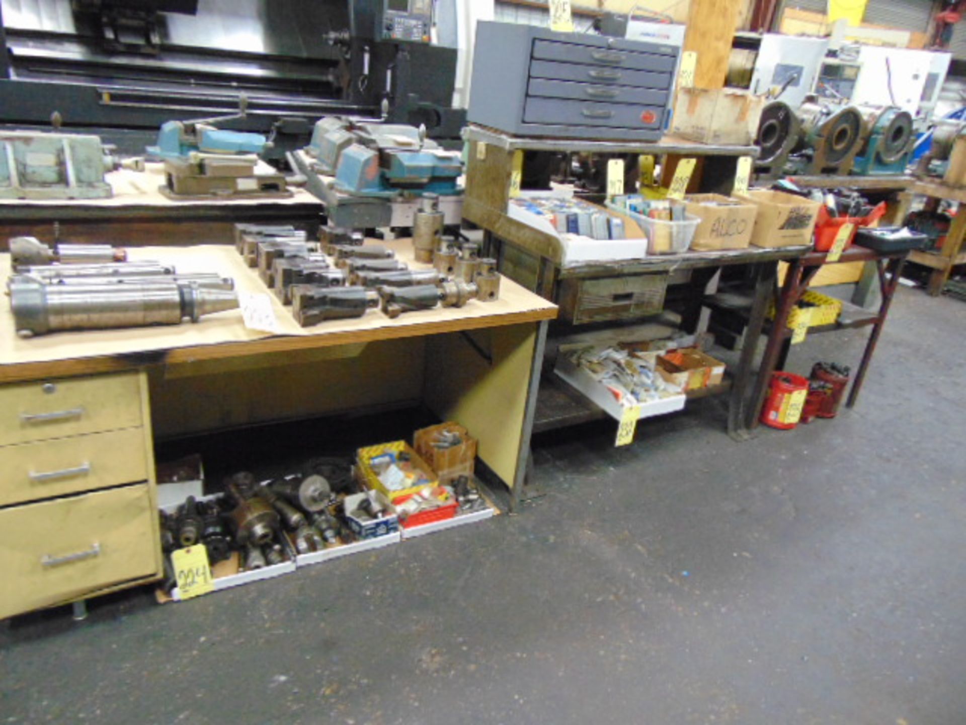 LOT OF WORK BENCHES (10), assorted (Note: cannot be removed until empty) - Image 6 of 6