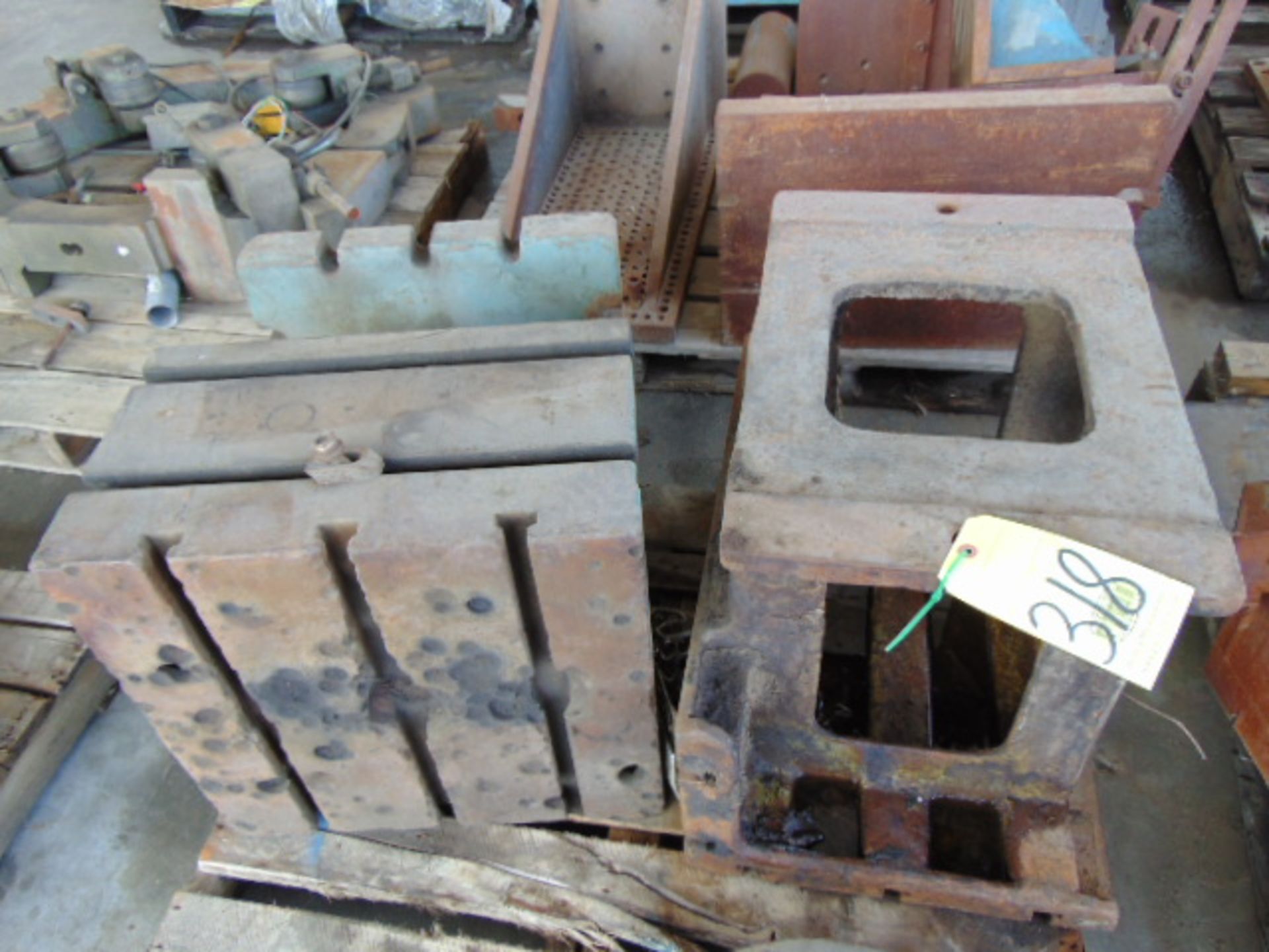 LOT OF RADIAL ARM DRILL BOX TABLES (2)