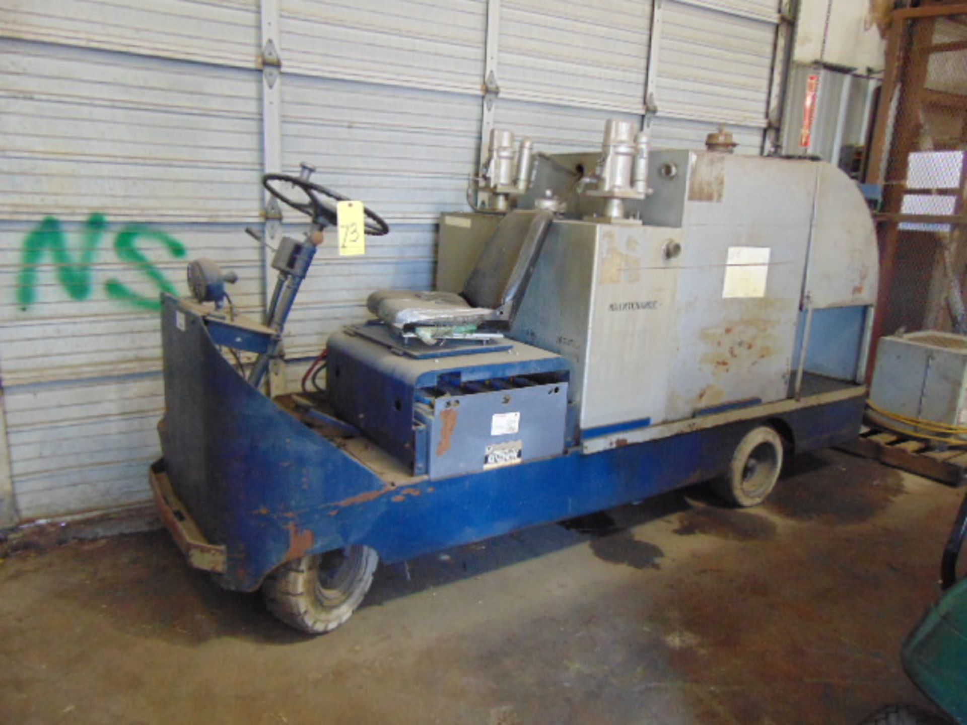 MAINTENANCE CART, battery pwrd., multiple lube tanks & explosion proof pumps - Image 2 of 4