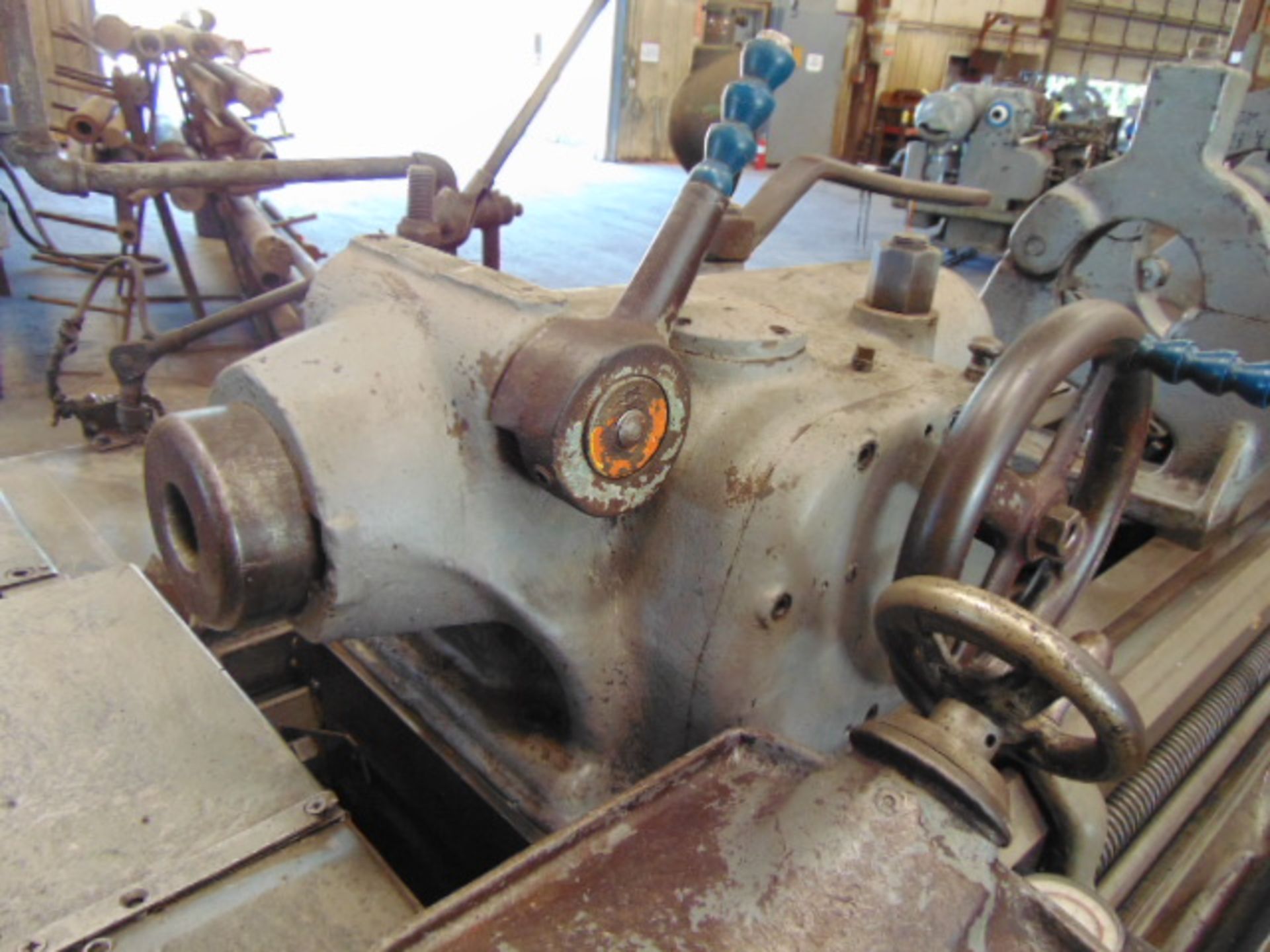 ENGINE LATHE, AXELSON SIZE 2516, 25” max. swing, 120” centers, spdl. spds: 9.5-961 RPM, 2-1/2” spdl. - Image 7 of 10