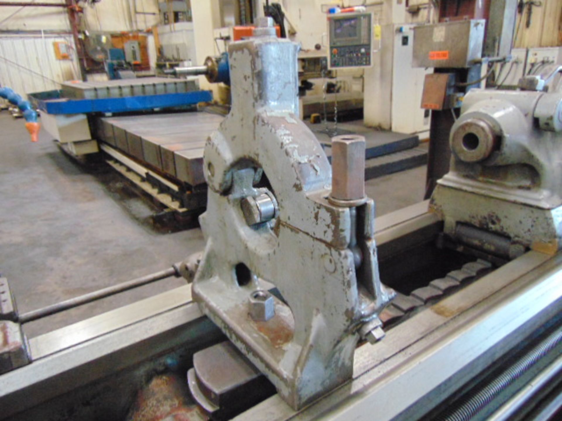 ENGINE LATHE, AXELSON 20” X 307”, 23-5/8” max. swing, spdl. spds: 9.5-961 RPM, taper attach., (5) - Image 9 of 13