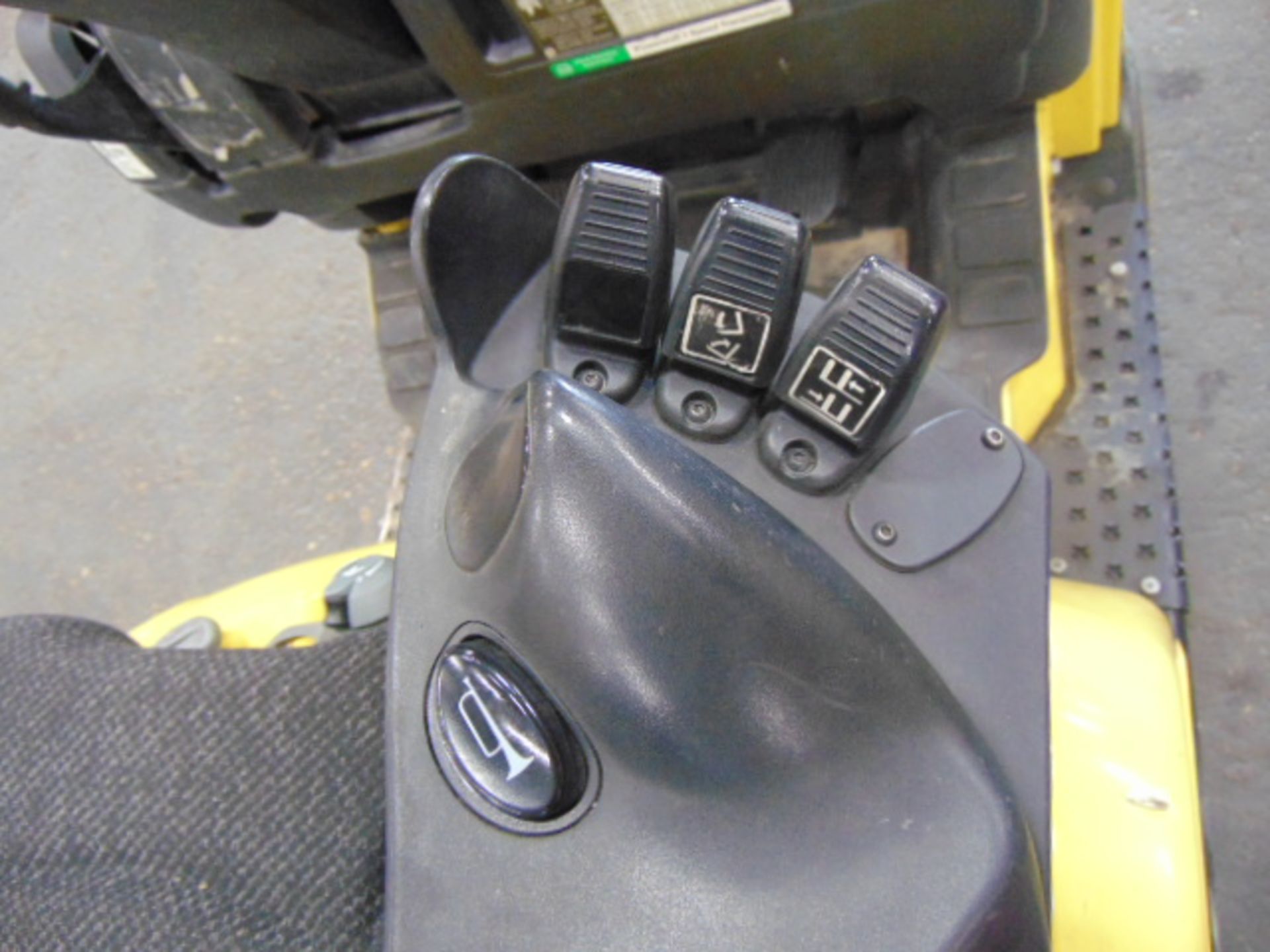 FORKLIFT, HYSTER 4,000 LB. BASE CAP. MDL. S40FTS, new 2013, 189" max. lift ht., 83" triple stage - Image 7 of 8