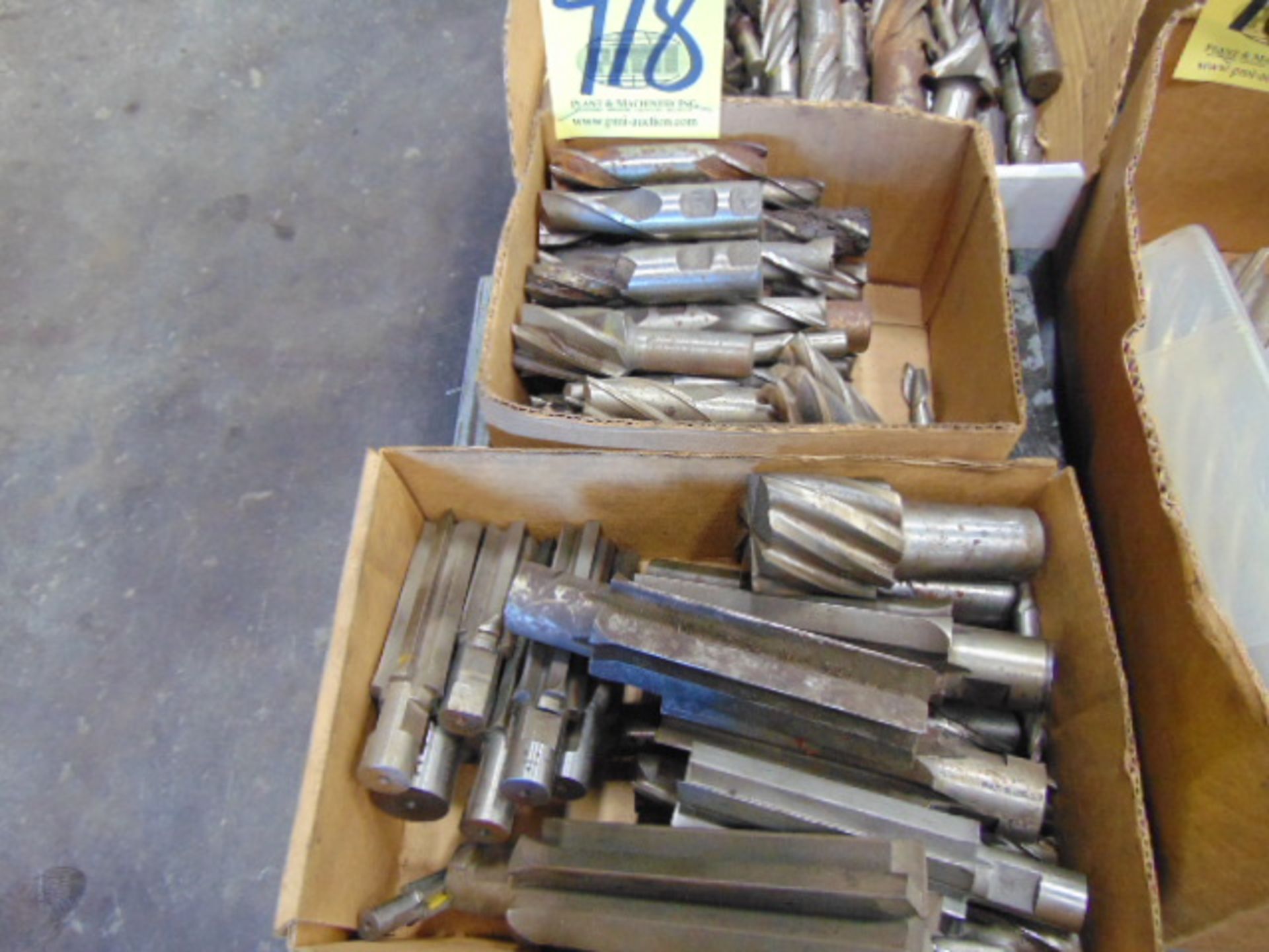 LOT OF ENDMILLS (in two boxes)