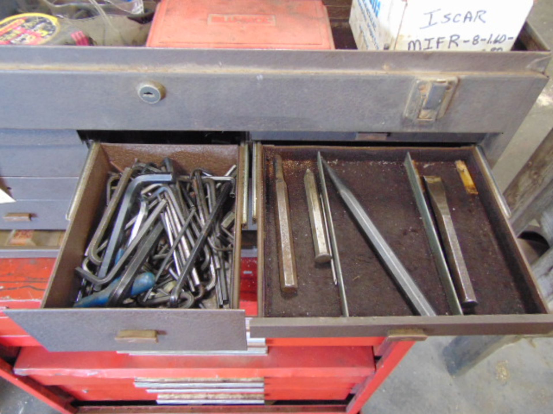 PORTABLE TOOL BOX, w/tools - Image 3 of 13