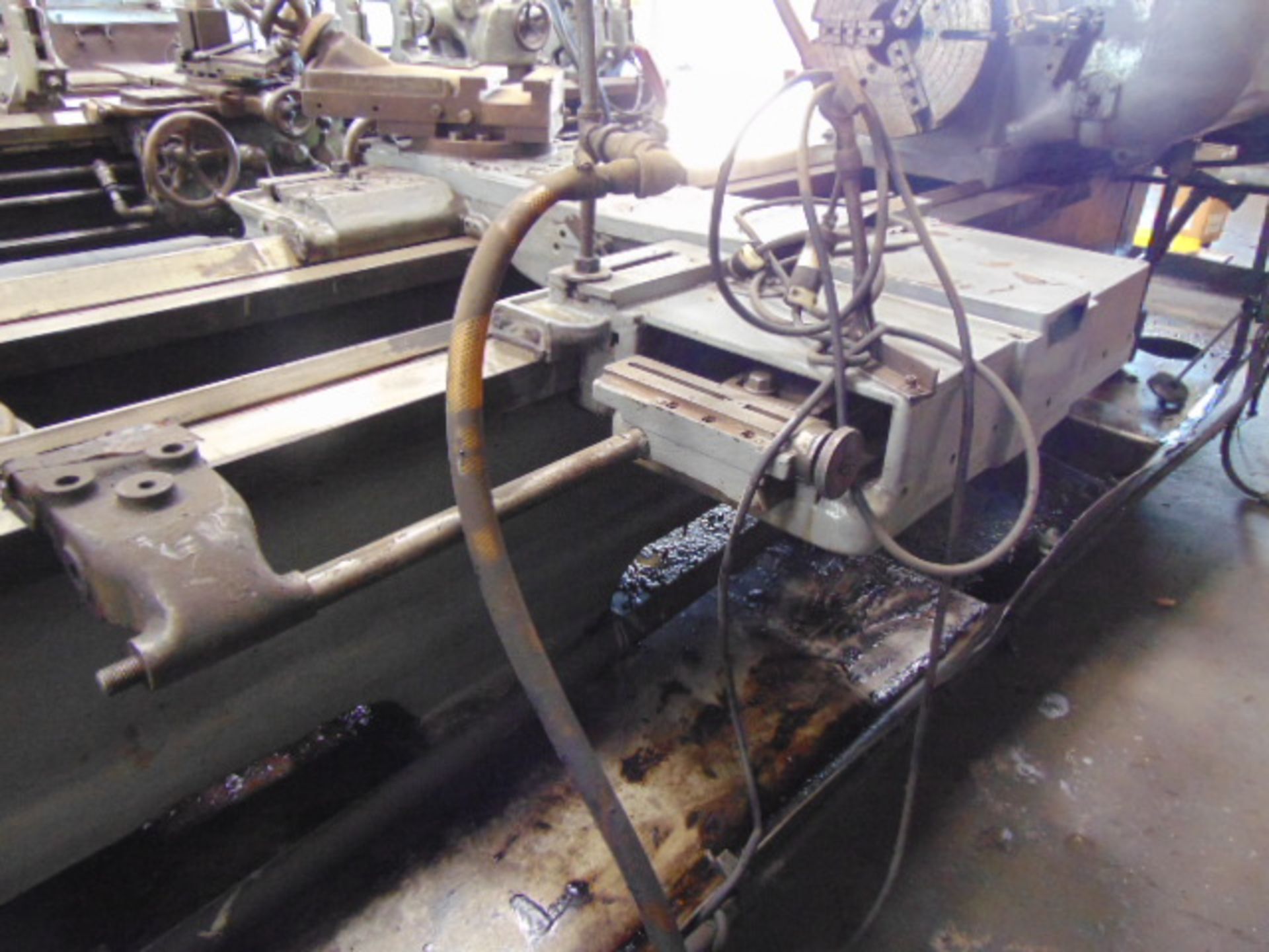 ENGINE LATHE, AXELSON 24” X 120”, 28-3/4” max. swing, spdl. spds: 9.5-961 RPM, 2-1/4” spdl. hole, 20 - Image 10 of 11