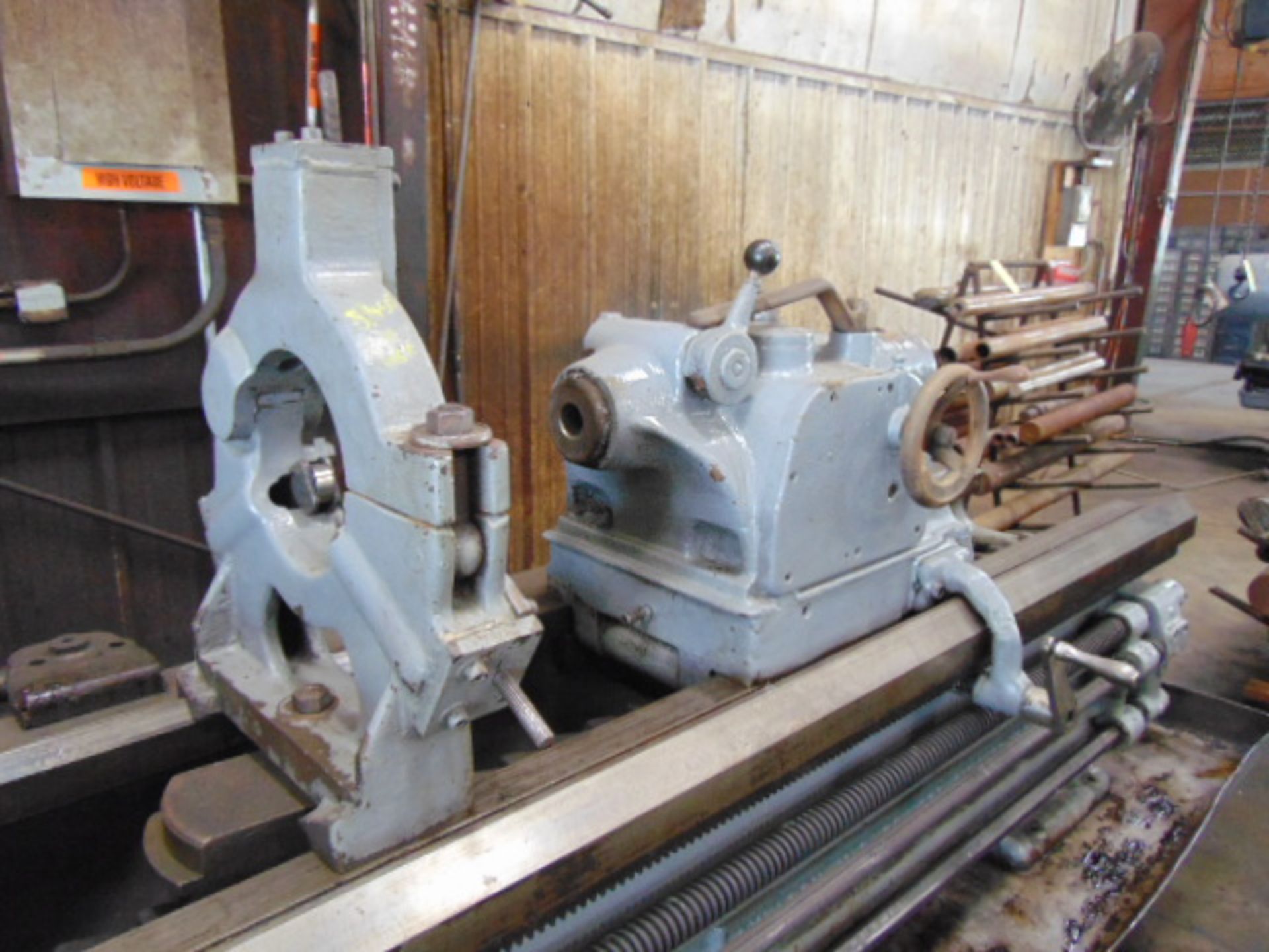 ENGINE LATHE, AXELSON 24” X 120”, 28-3/4” max. swing, spdl. spds: 9.5-961 RPM, 2-1/4” spdl. hole, 20 - Image 8 of 11