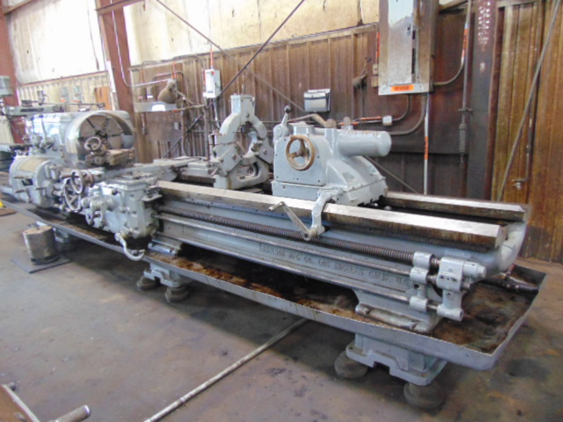 ENGINE LATHE, AXELSON 24” X 120”, 28-3/4” max. swing, spdl. spds: 9.5-961 RPM, 2-1/4” spdl. hole, 20 - Image 2 of 11