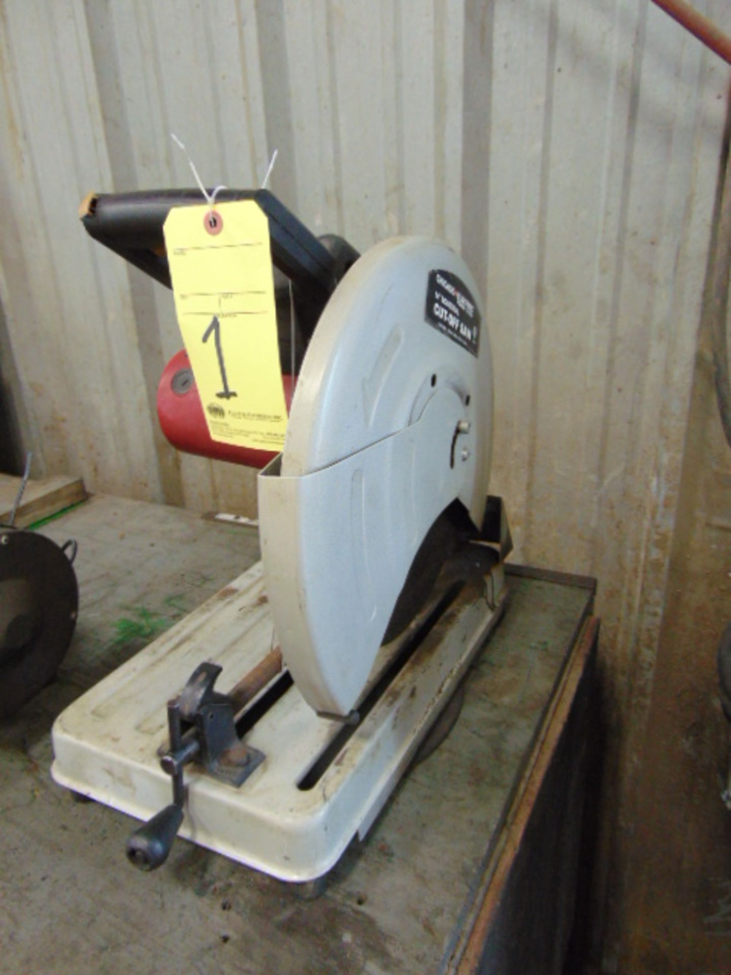 ABRASIVE CUTOFF SAW, CHICAGO ELECTRIC, 14"