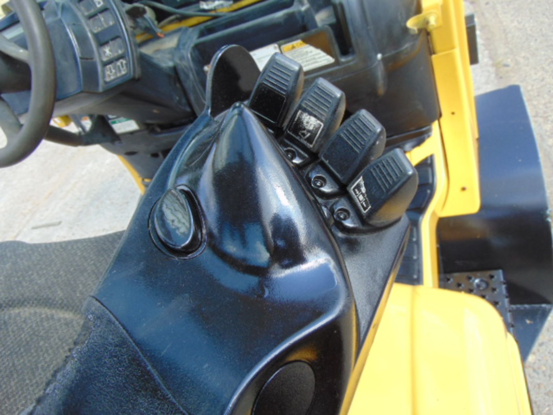 FORKLIFT, HYSTER 12,000 LB. BASE CAP. MDL. S120FT, new 2015, LPG, 163" max. lift ht., 85" triple - Image 6 of 10