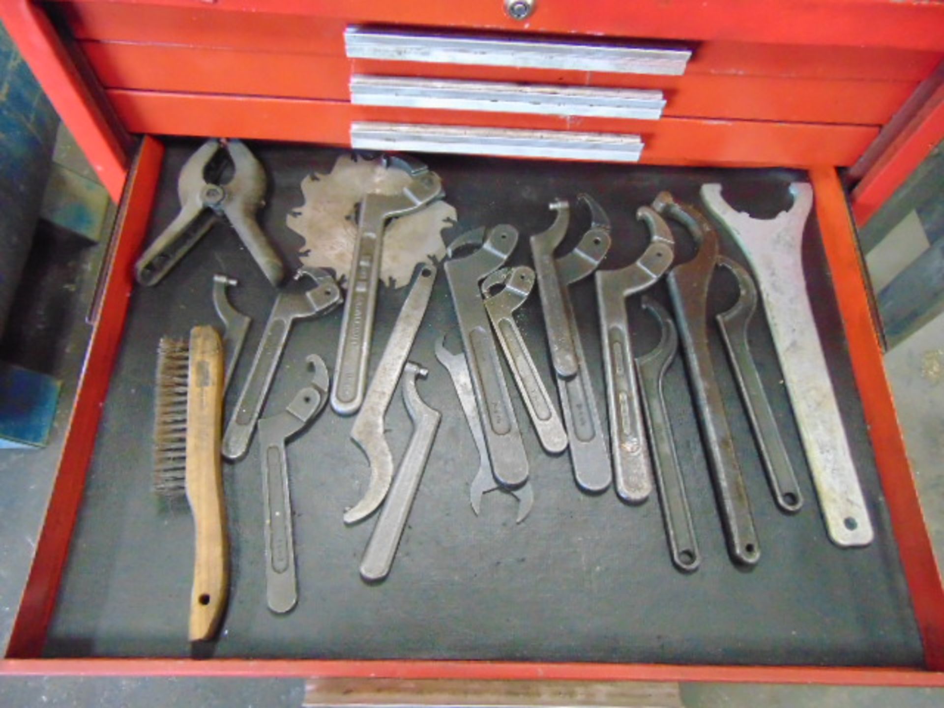 PORTABLE TOOL BOX, w/tools - Image 10 of 13