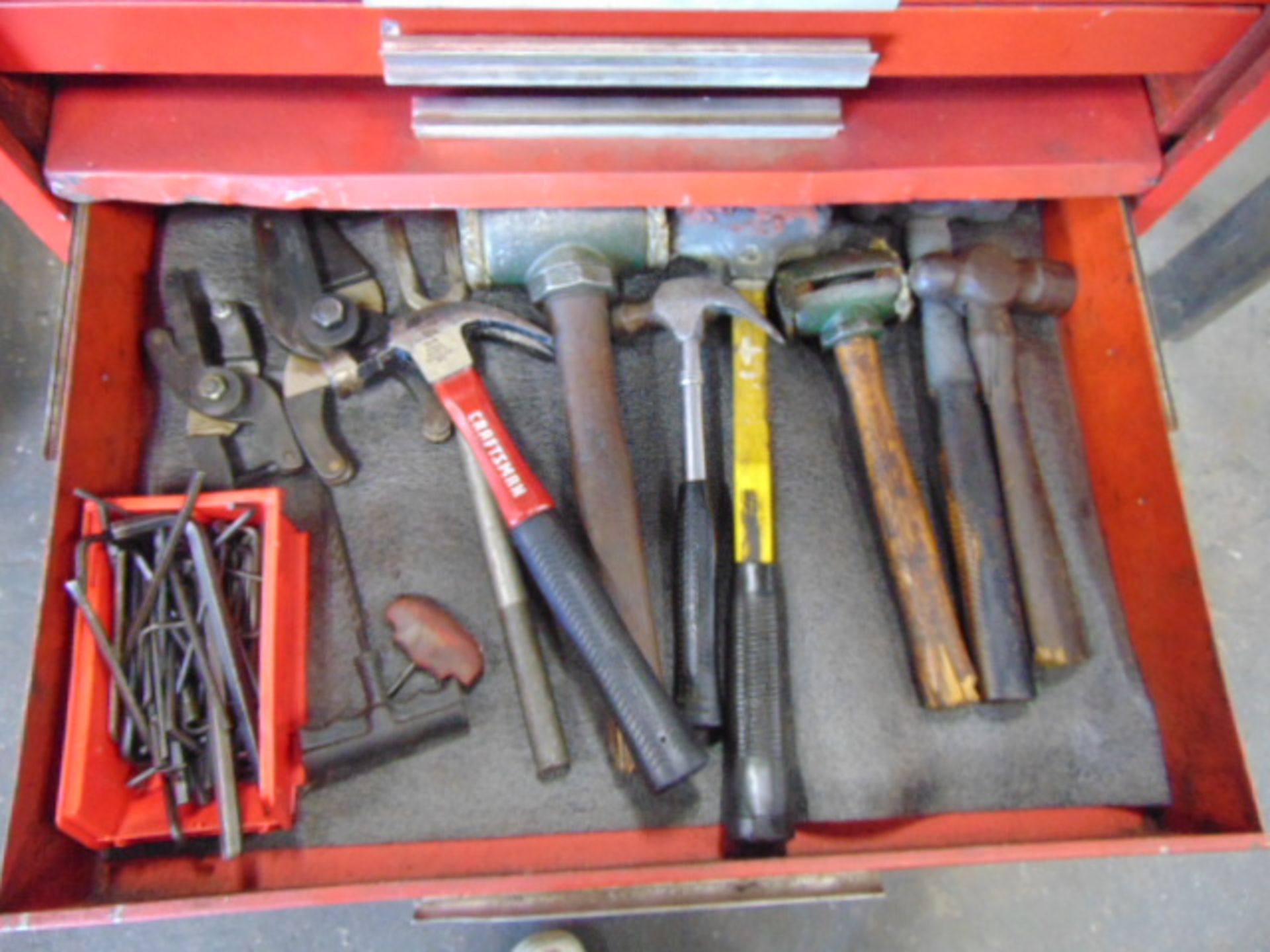 PORTABLE TOOL BOX, w/tools - Image 11 of 13