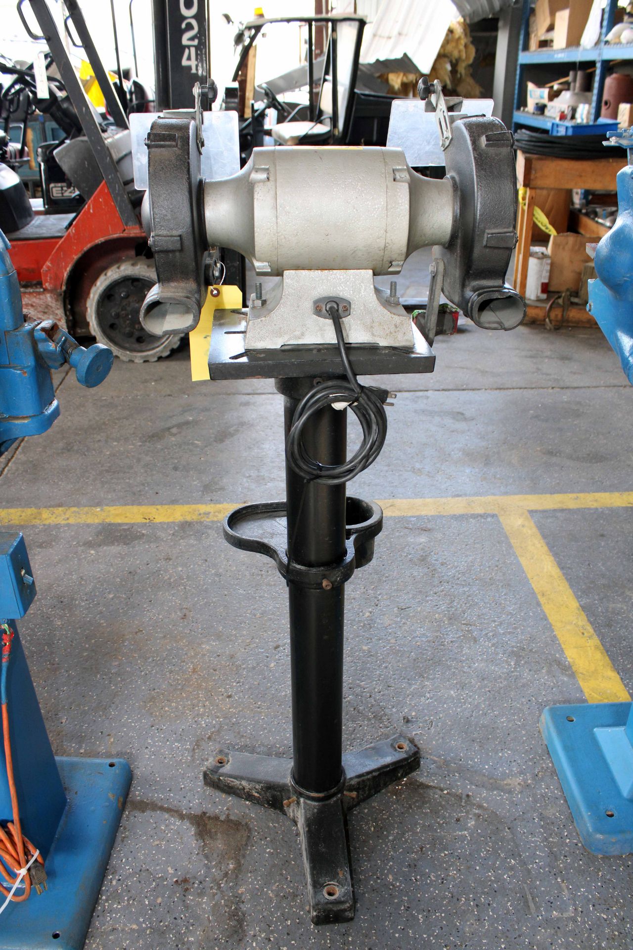 DOUBLE END BENCH GRINDER, JET 8" MDL. 577102, 1 HP motor - Image 2 of 2