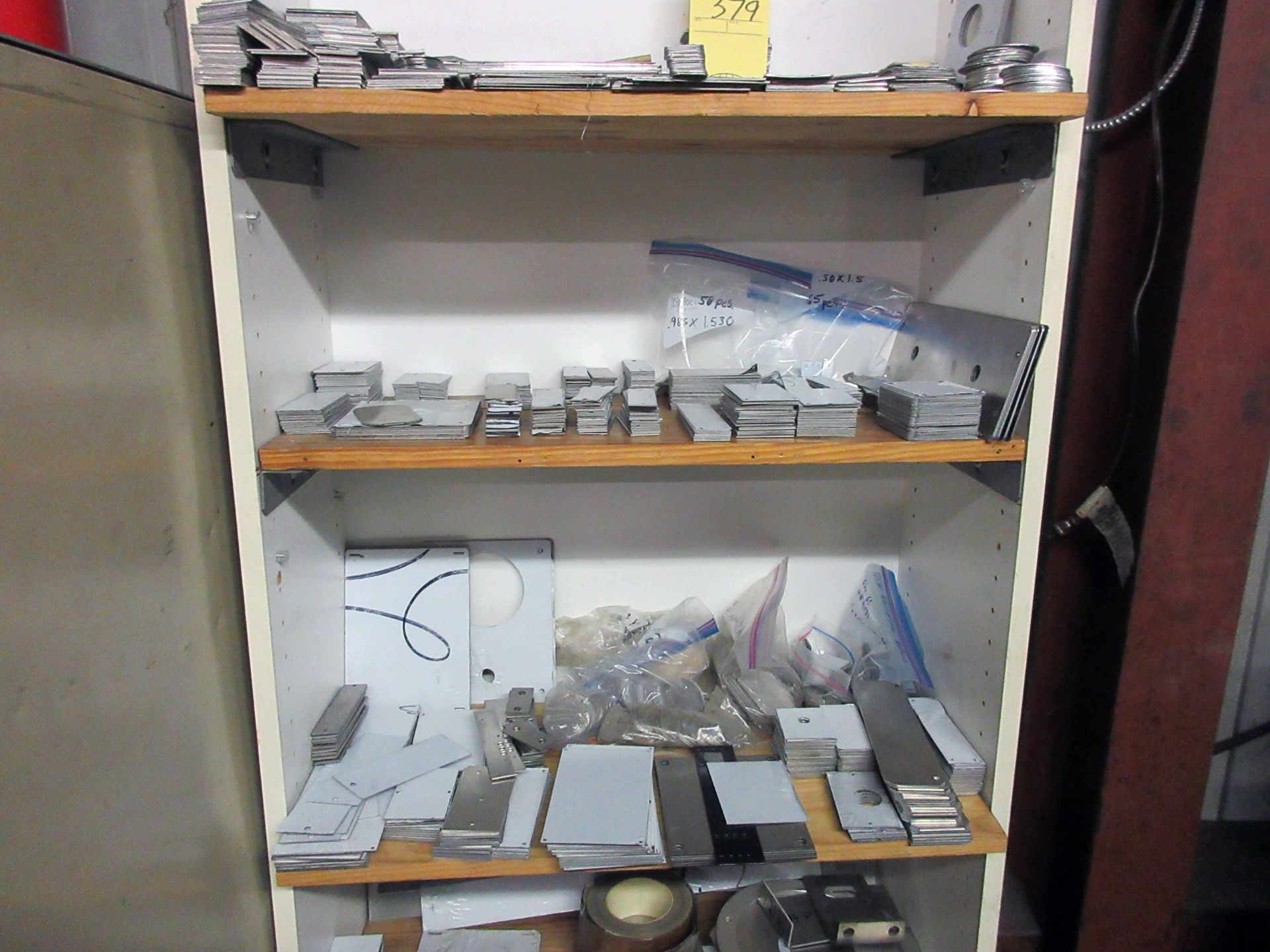 LOT OF UNFINISHED PRODUCT: stainless steel, metal, aluminum mix, w/shelf - Image 3 of 4