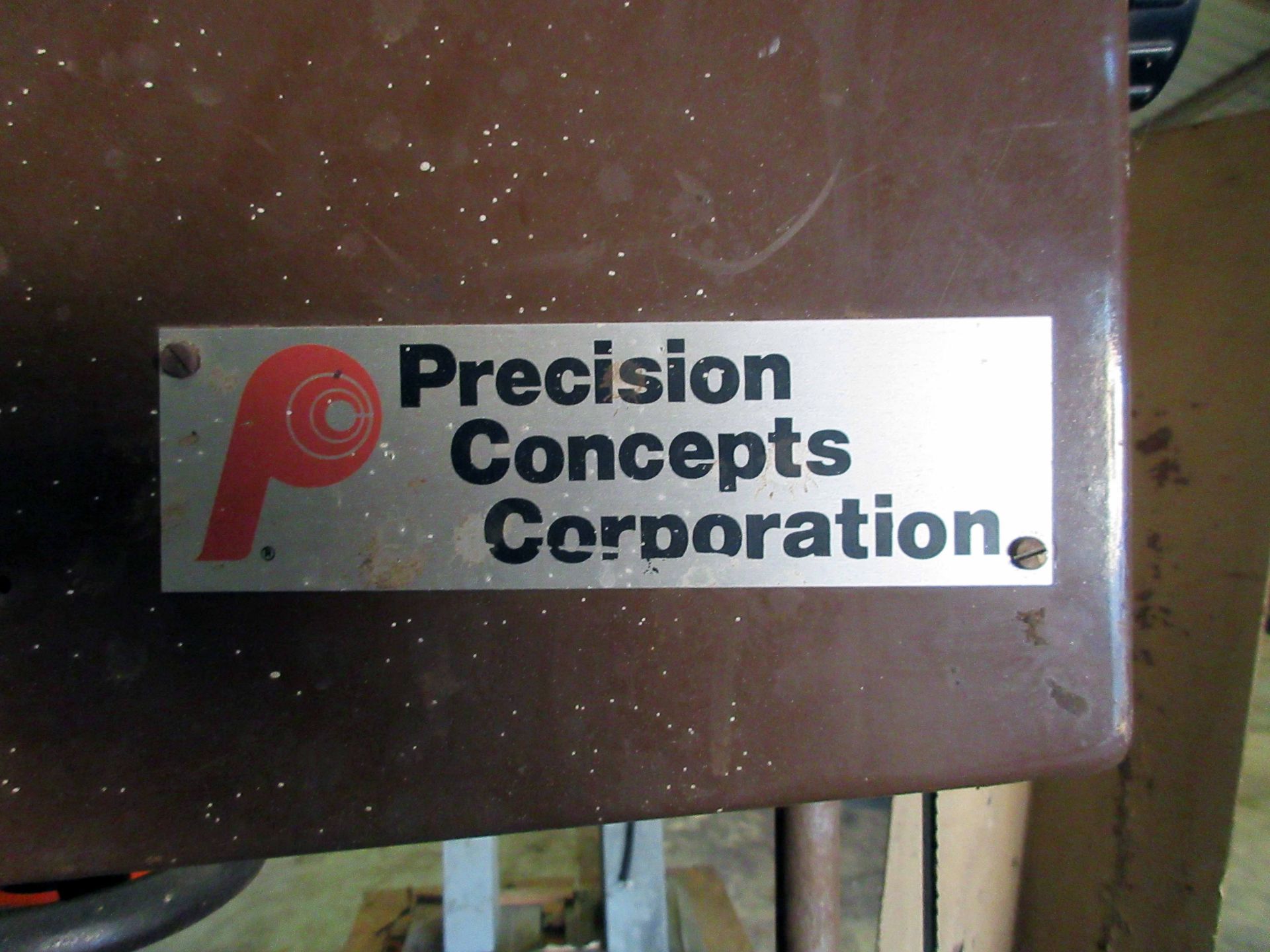 VERTICAL BANDSAW, PRECISION CONCEPT CORP. (Note: Located at the Hempstead Storage Facility, 10614 - Image 3 of 3