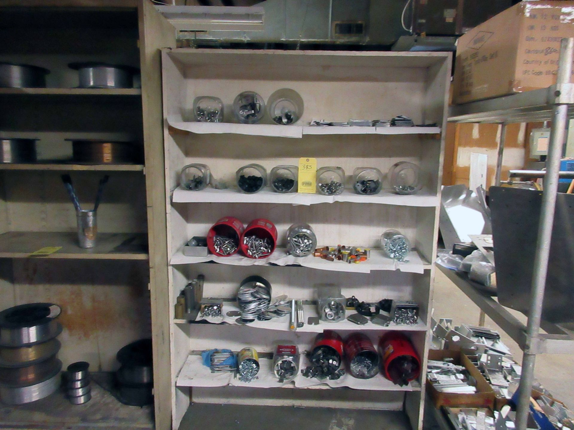 LOT CONSISTING OF: unfinished product - stainless steel, metal aluminum mix, shelves & misc. - Image 2 of 2