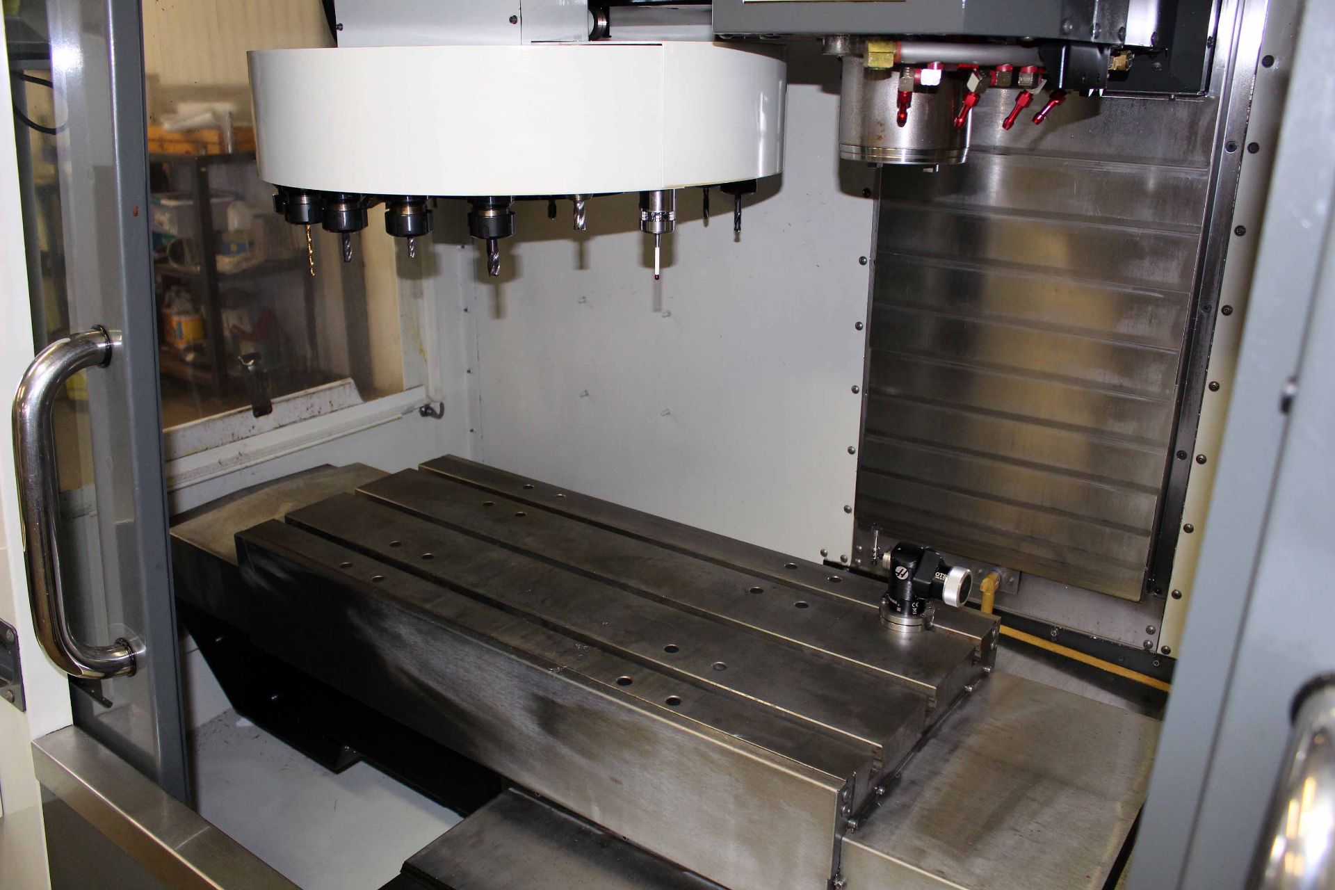 CNC VERTICAL MACHINING CENTER, HAAS MDL. VF-2, new 2013, Haas Classic CNC control, 36" x 14" - Image 6 of 7