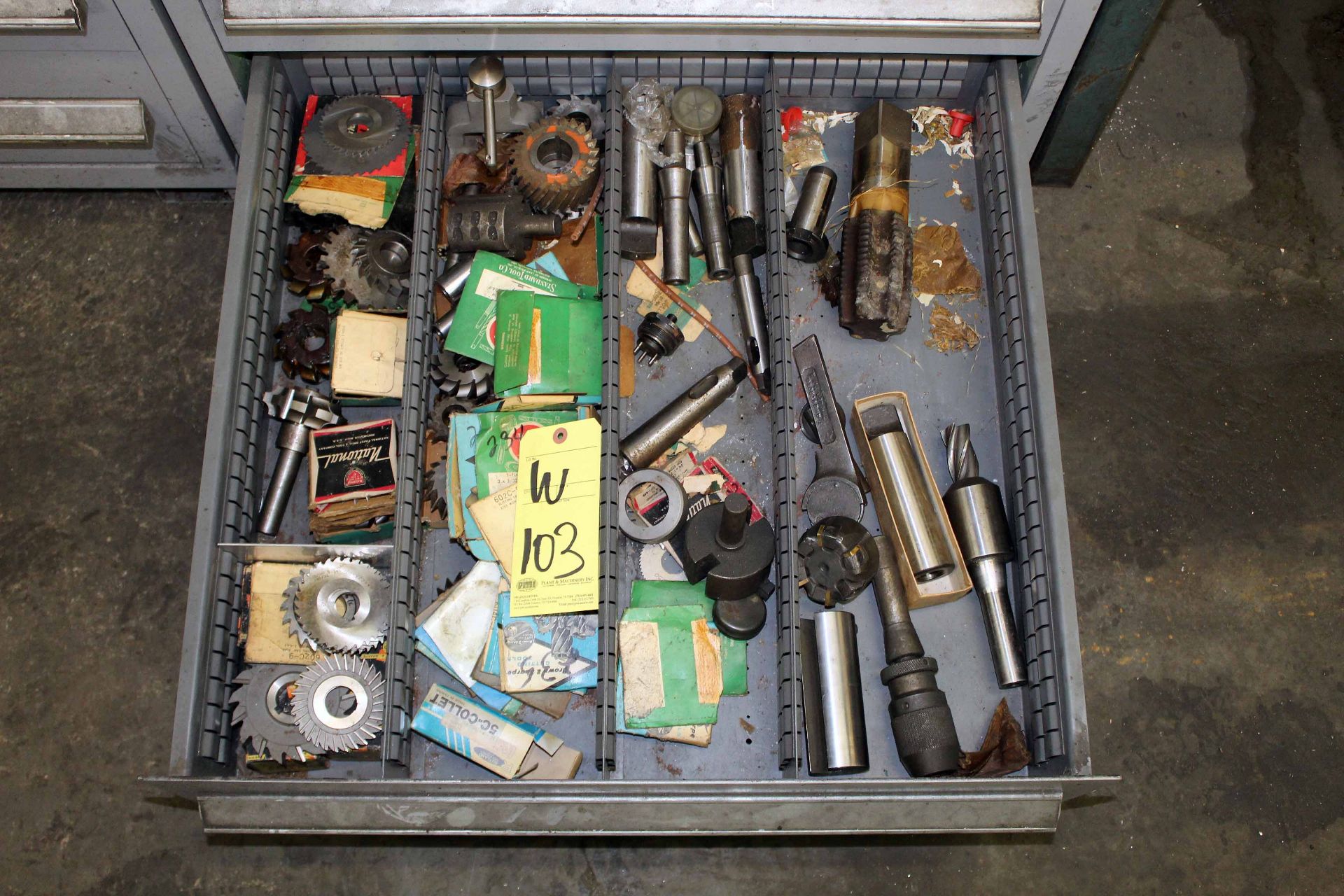 LOT CONSISTING OF: assorted fly cutters & endmills - Image 2 of 2